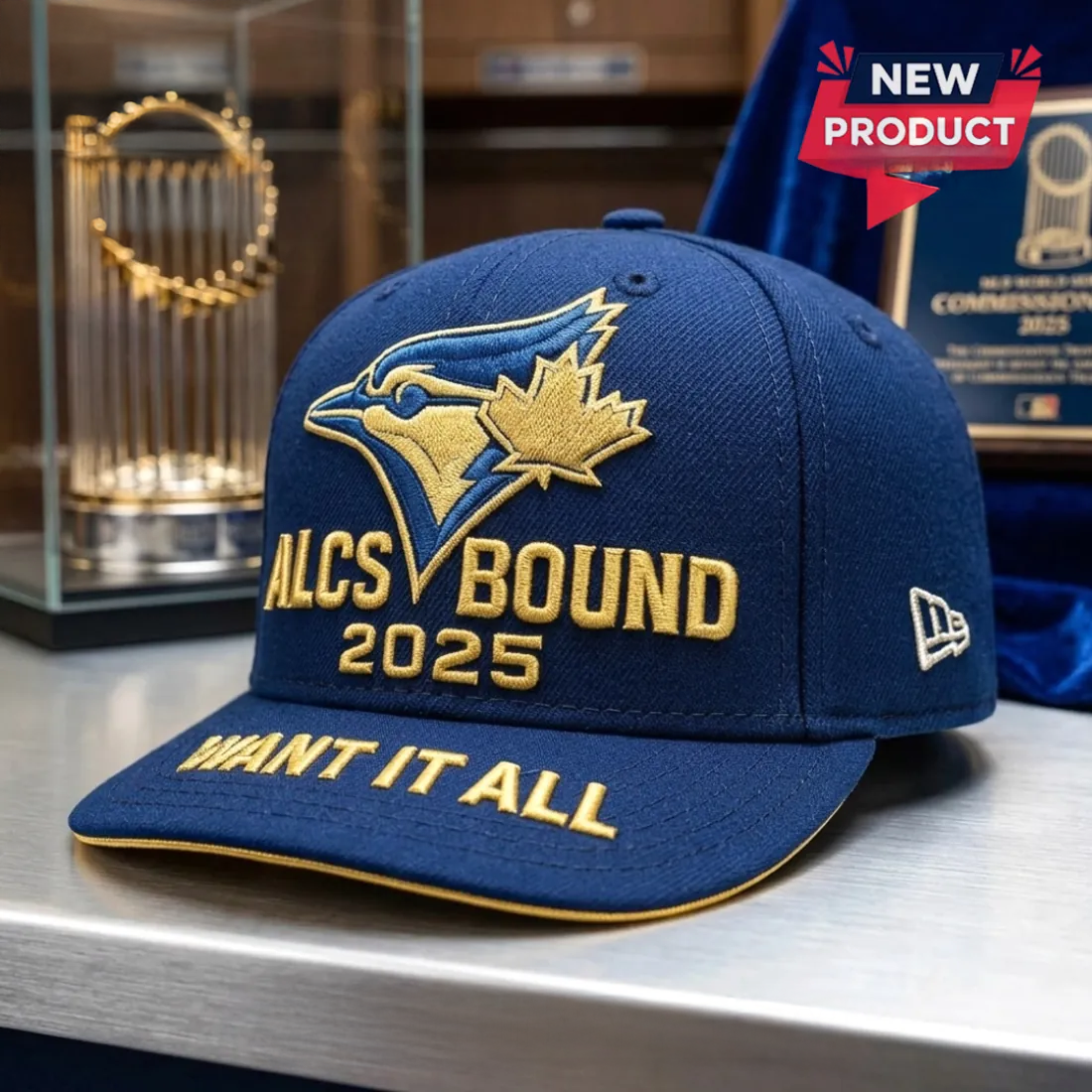 Toronto Blue Jays 2025 ALCS Bound Commemorative Cap