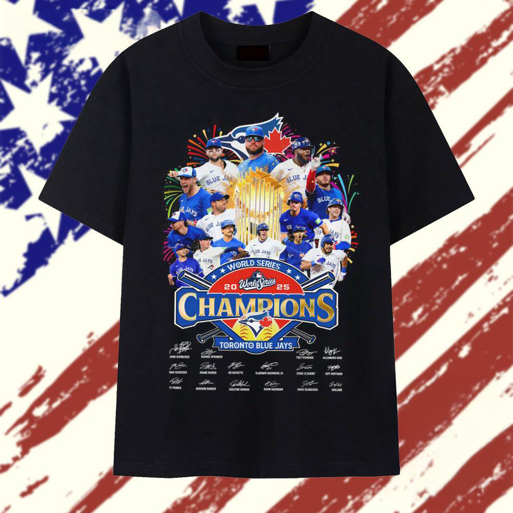 Toronto Blue Jays Baseball World Series Champions 2025 Winner Vintage T Shirt