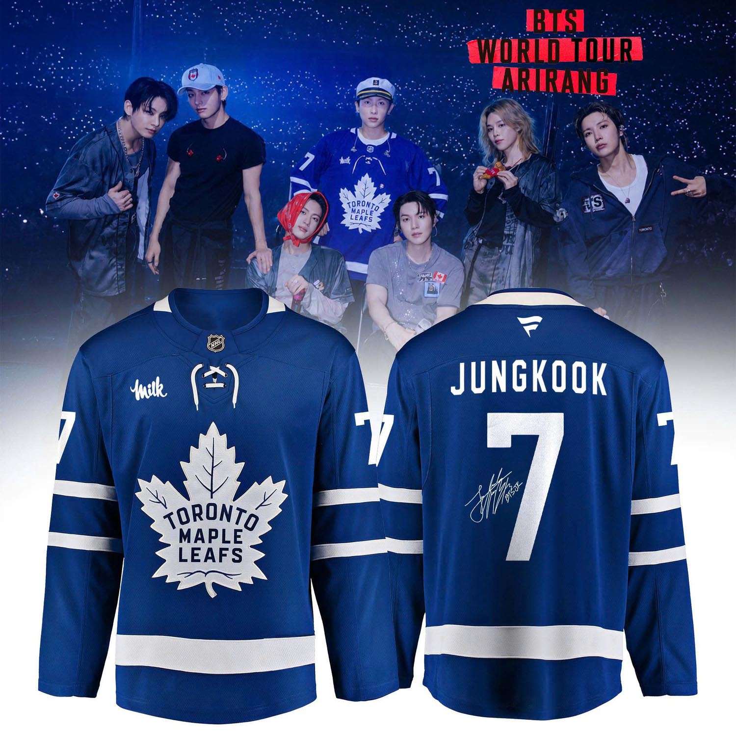 Toronto Raptors x BTS World Tour 2026 Limited Edition Jungkook Jersey Basketball Kpop Fan Apparel 1 - Unicasport Toronto Raptors x BTS World Tour 2026 Limited Edition Jungkook Jersey Basketball Kpop Fan Apparel