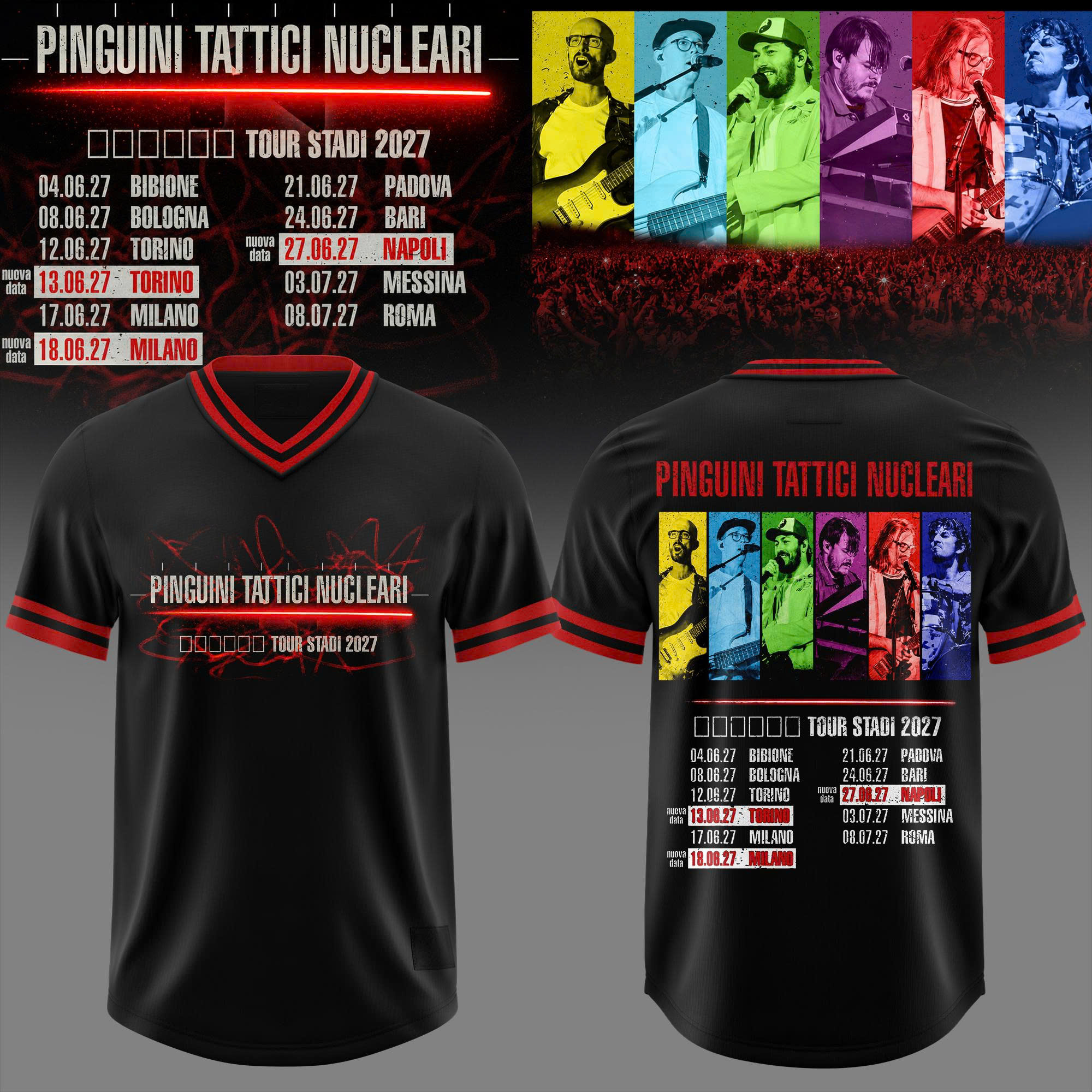 Tour Stadi 2027 Premium 3D Football Jersey Classic Edition