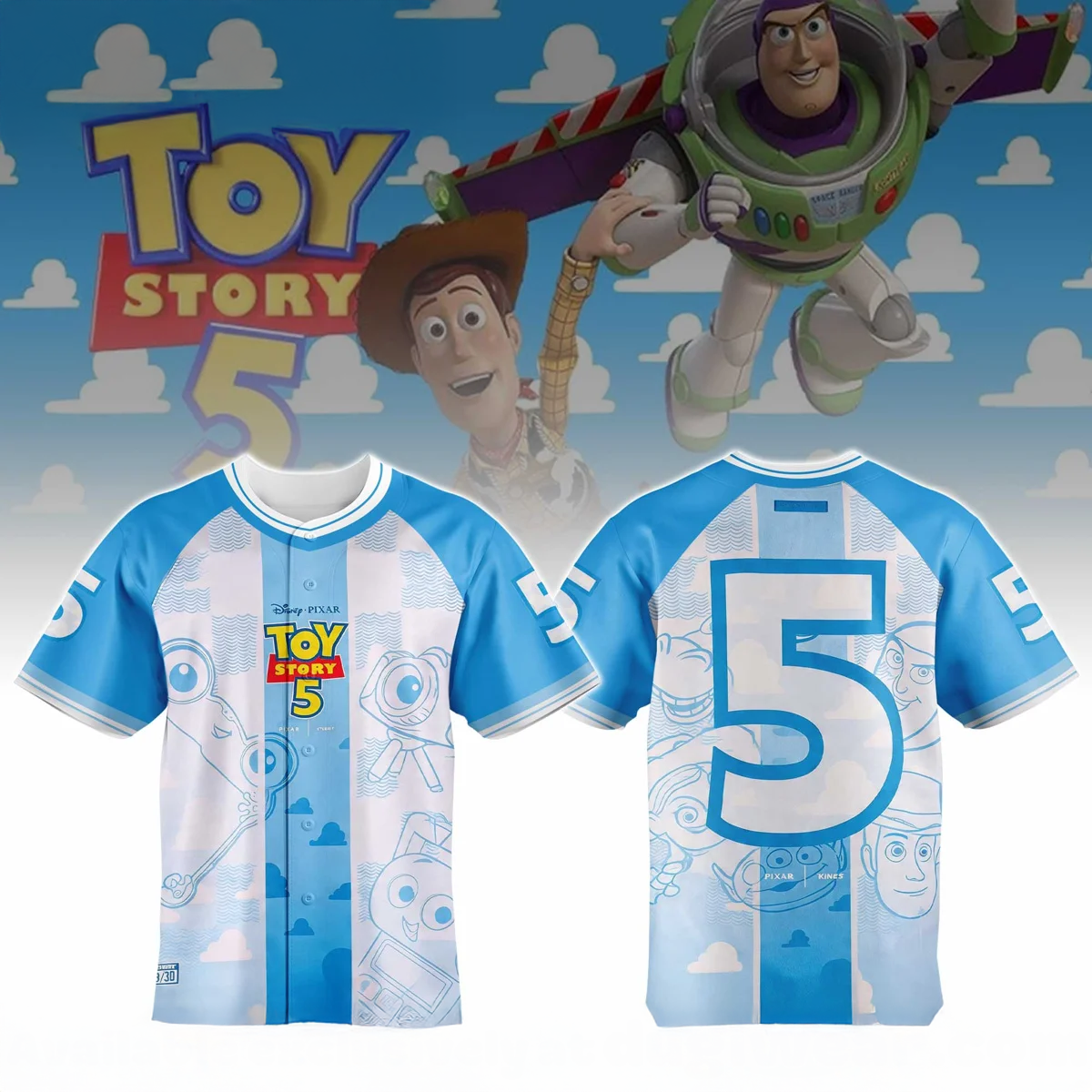 Toy Story Premium Baseball Jersey Fan Collection Style One