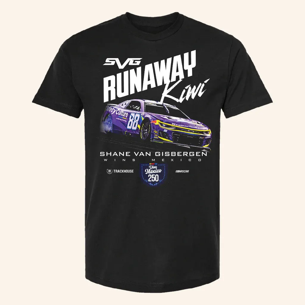 Trackhouse Merch Shane Van Gisbergen 88 Mexico City Win TShirt Gifts For Fans
