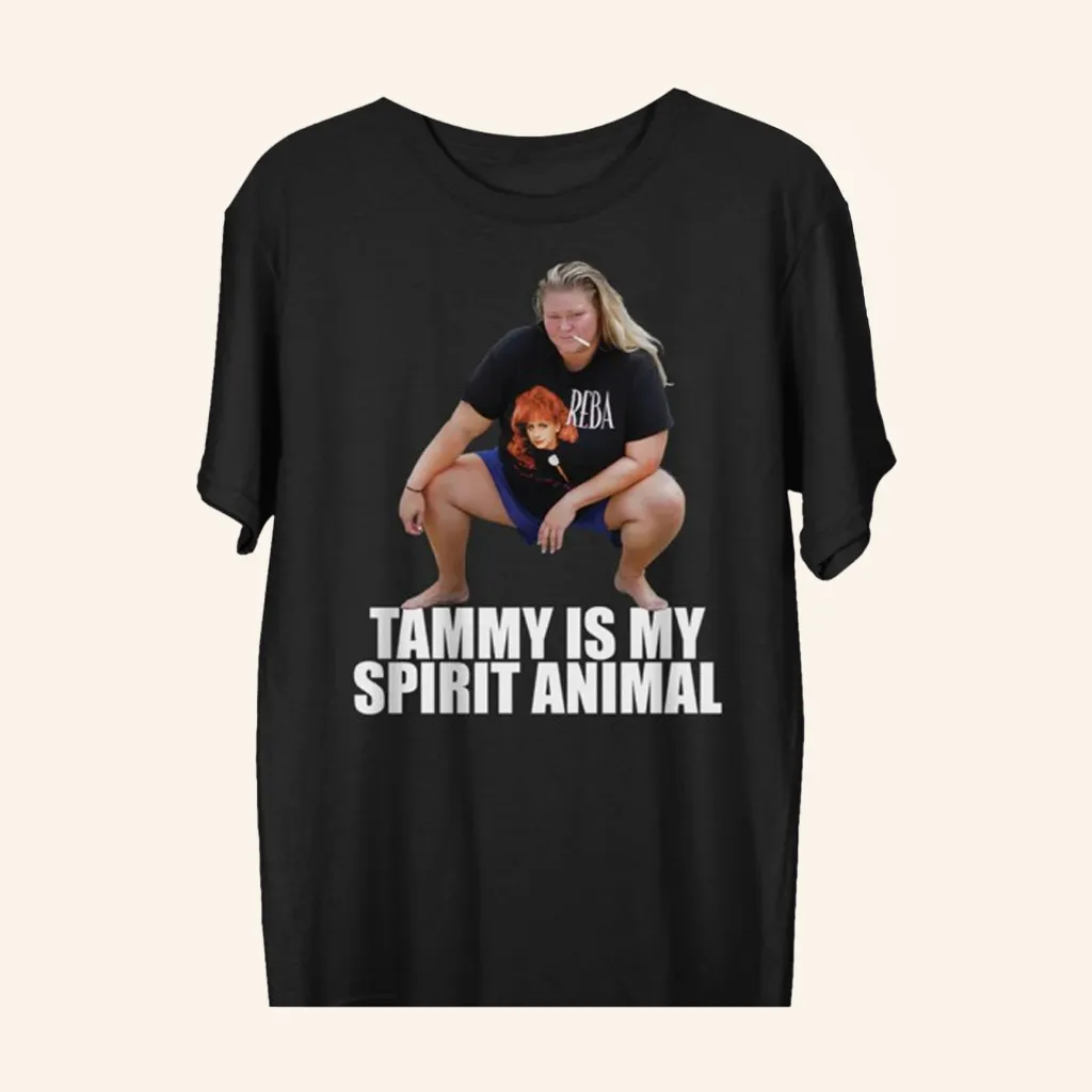 Trailer Trash Tammy Merch Spirit Animal TShirt Christmas Gift Ideas For Him