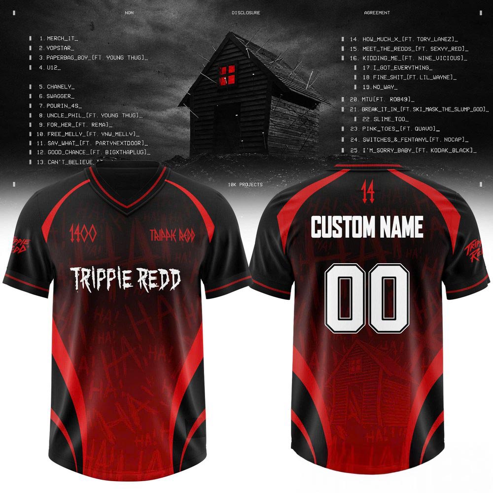 Trippie Redd Non Disclosure Agreement Custom Style Football Jersey Music Fan Gift 1 - Unicasport Trippie Redd Non Disclosure Agreement Custom Style Football Jersey Music Fan Gift