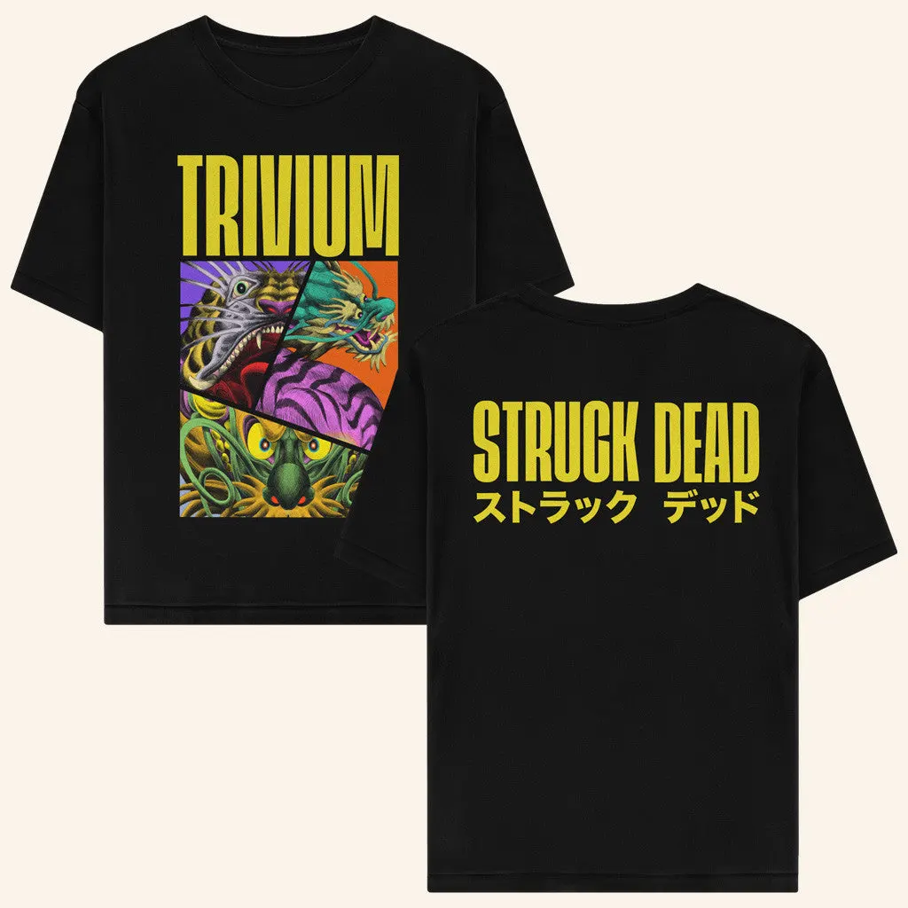 Trivium Merch Struck Dead Black TShirt Best Gifts For Husband