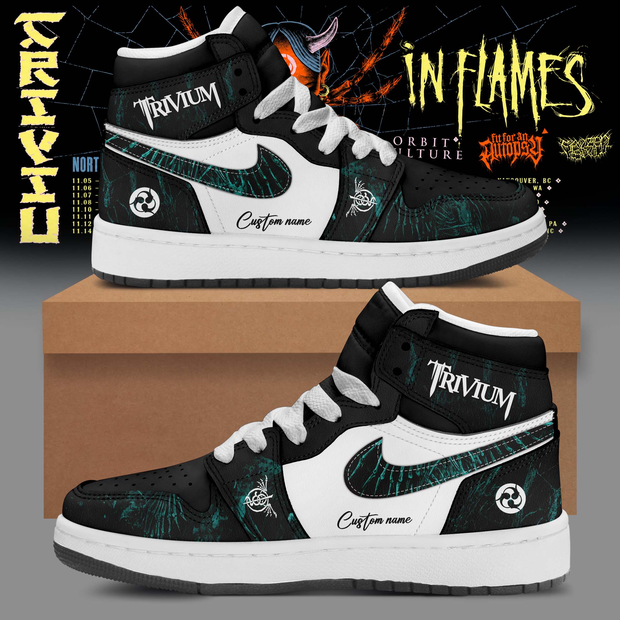 Trivium North America Tour 2026 Collection Lifestyle Sneakers Classic Edition