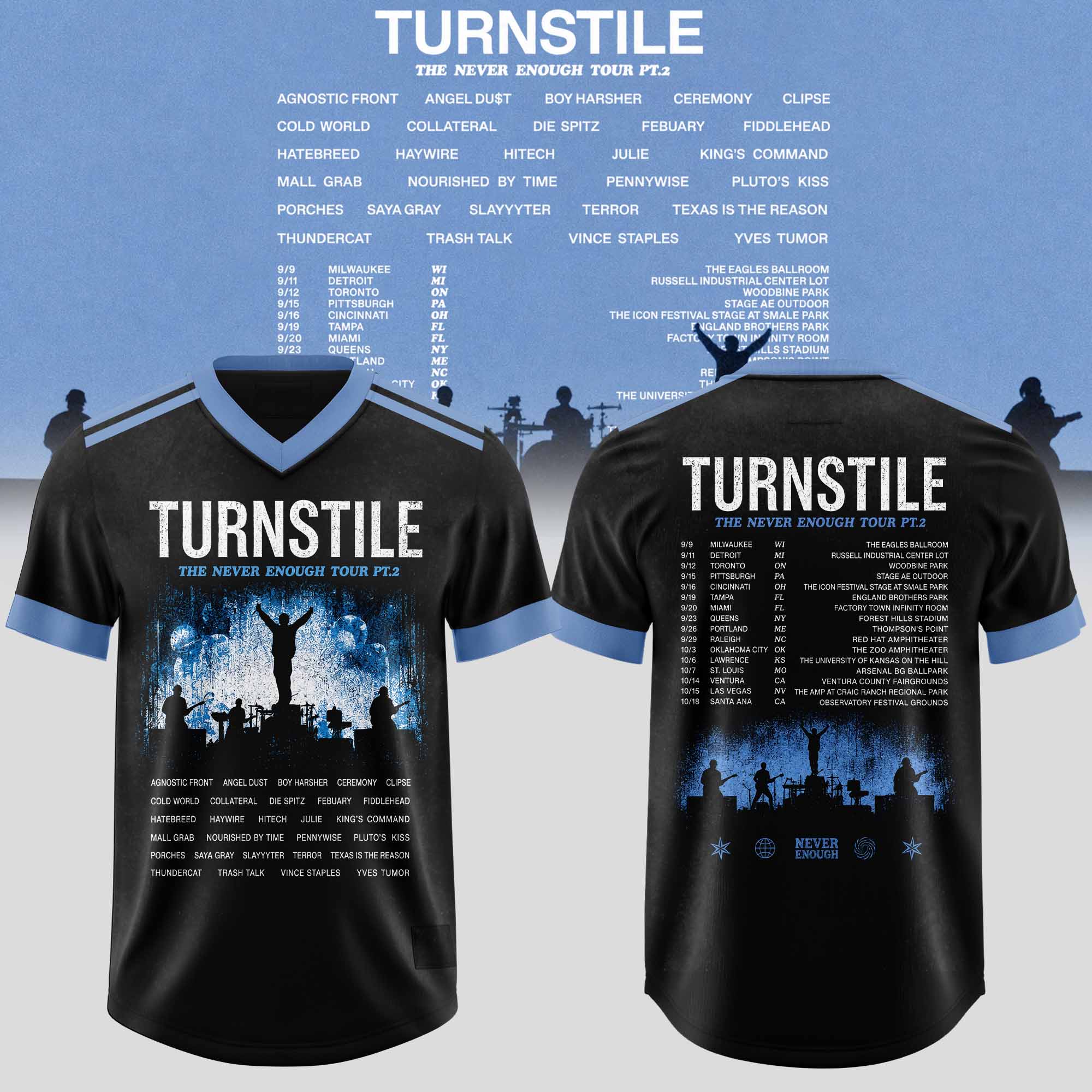 Trnstl The Never Enough Tour Part 2 3D All Over Print Football Jersey Live Music Concert Fan Apparel 1 - Unicasport Trnstl The Never Enough Tour Part 2 3D All Over Print Football Jersey Live Music Concert Fan Apparel