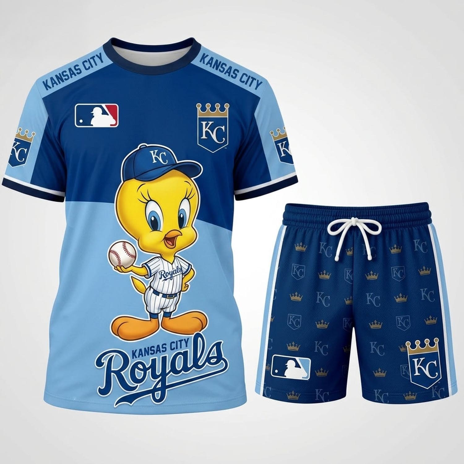 Tweety Cincinnati Reds MLB Baseball Jersey Set Graphic Cartoon Sports Fan Apparel 1 - Unicasport Tweety Cincinnati Reds MLB Baseball Jersey Set Graphic Cartoon Sports Fan Apparel
