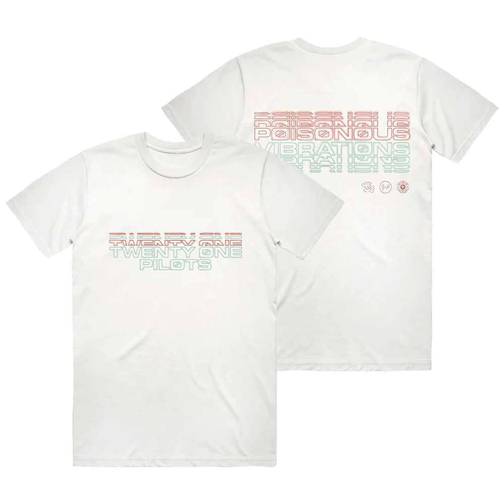 Twenty One Pilots Merch Poisonous Vibes Hollow TShirt Best Fathers Day Gifts