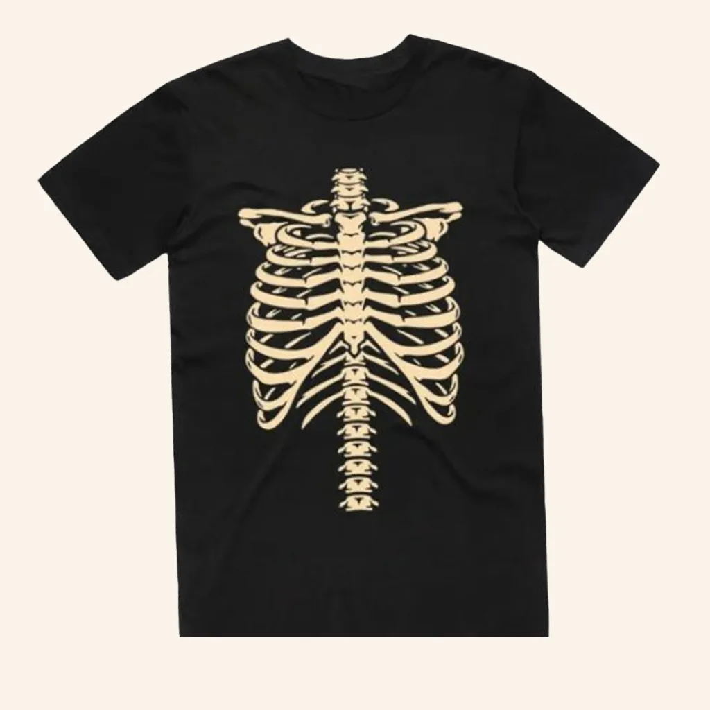 Twisted Thread Merch Rib Cage Halloween TShirt Gifts For Brother