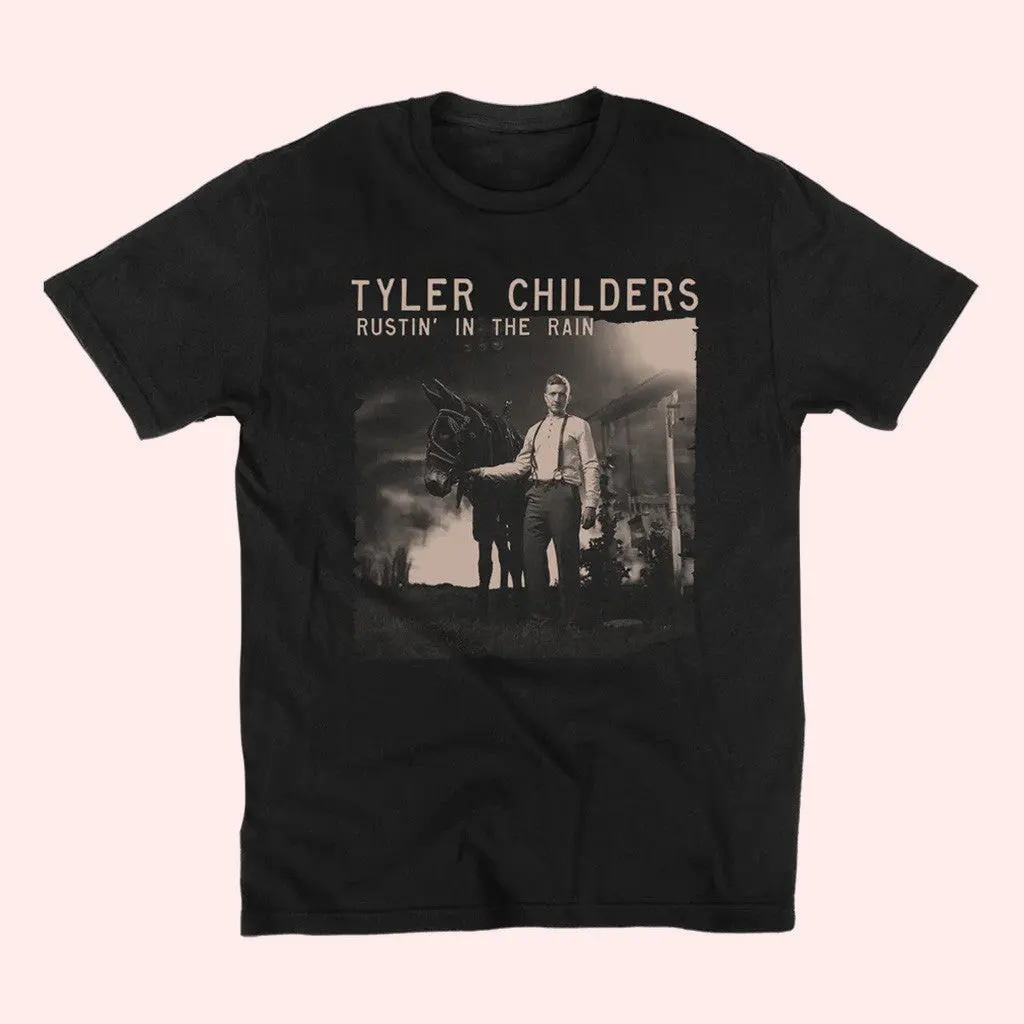 Tyler Childers Merch Black Rustin TShirt Gift Ideas For Husband