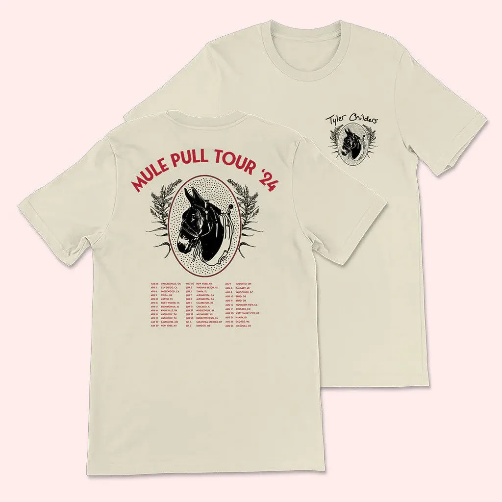Tyler Childers Merch Natural Mule Crest TShirt Gifts For Besties