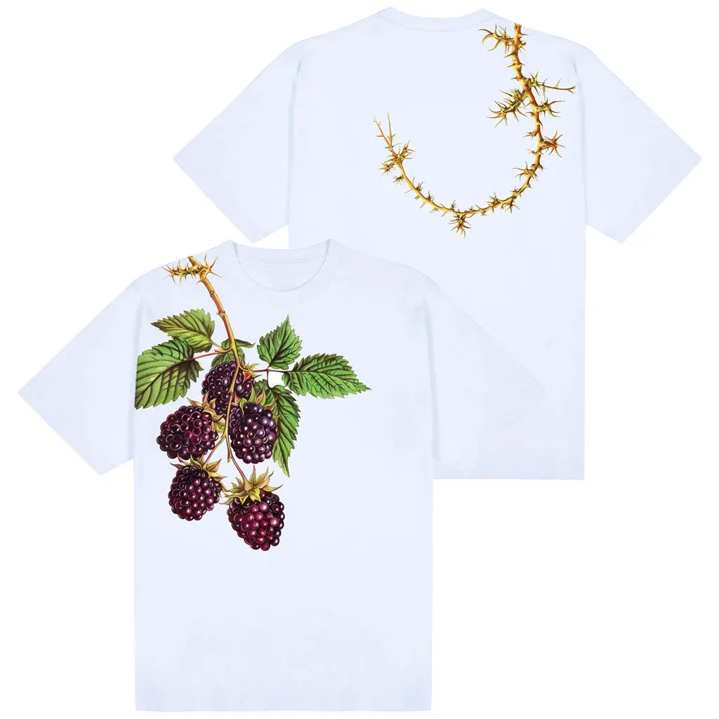 Tyler The Creator Merch Blackberry White TShirt Golf Wang Merch Gifts For Besties