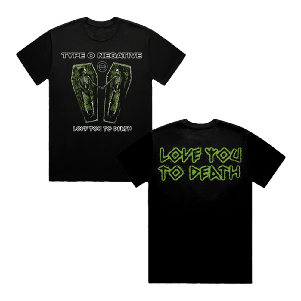 Type O Negative Merch Love You To Death Coffin TShirt Dad Gifts For Fathers Day 2025