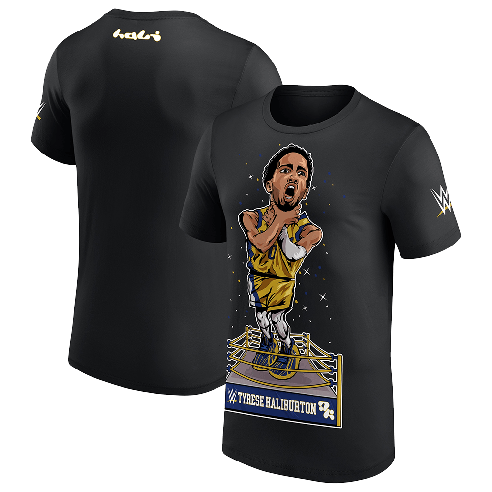 Tyrese Haliburton WWE Shirt Tyrese Haliburton TShirt Fathers Day Presents For Dad Ideas 2025