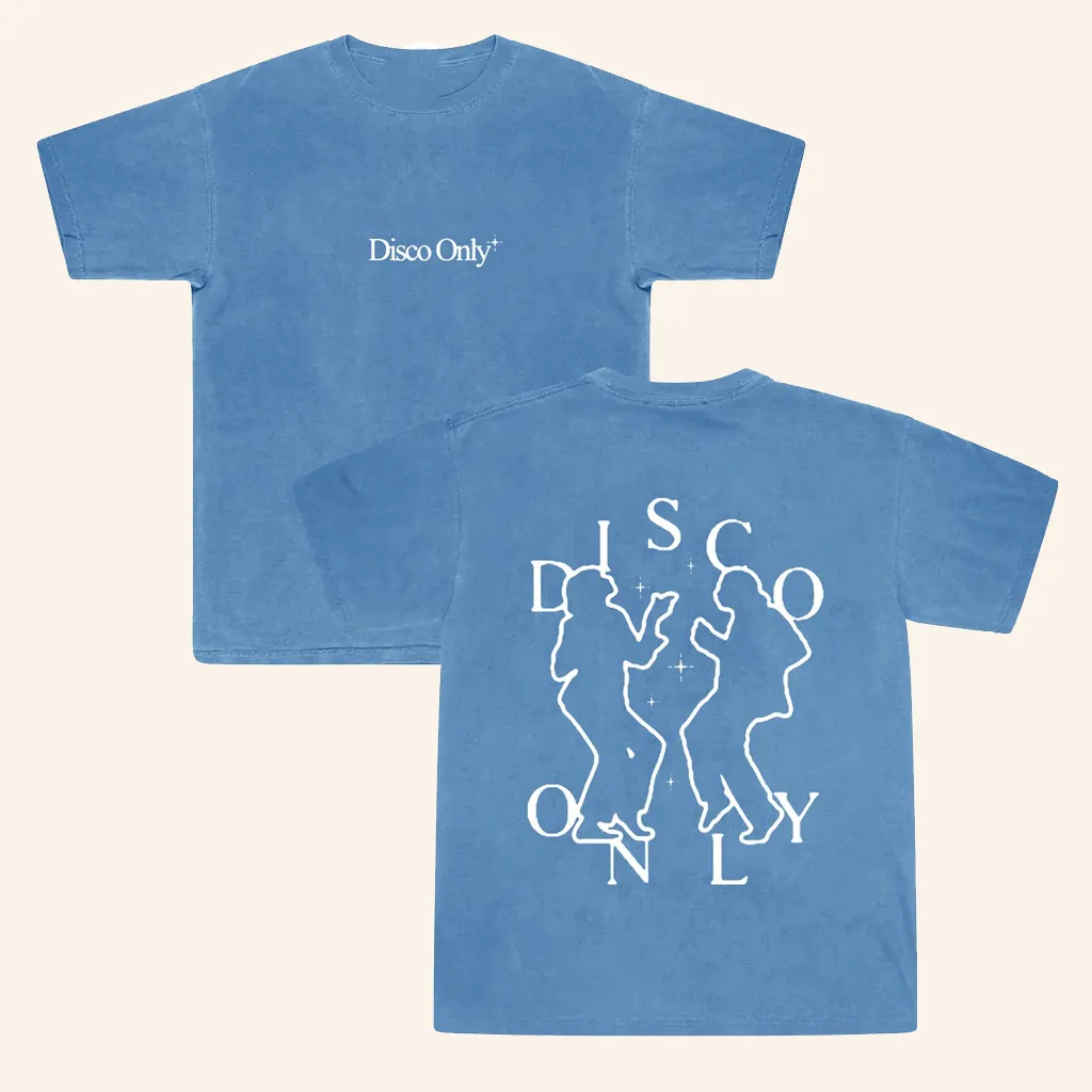 UNIK Clothing Merch Disco Only Dancing Together Vintage Washed TShirt Gifts For Besties