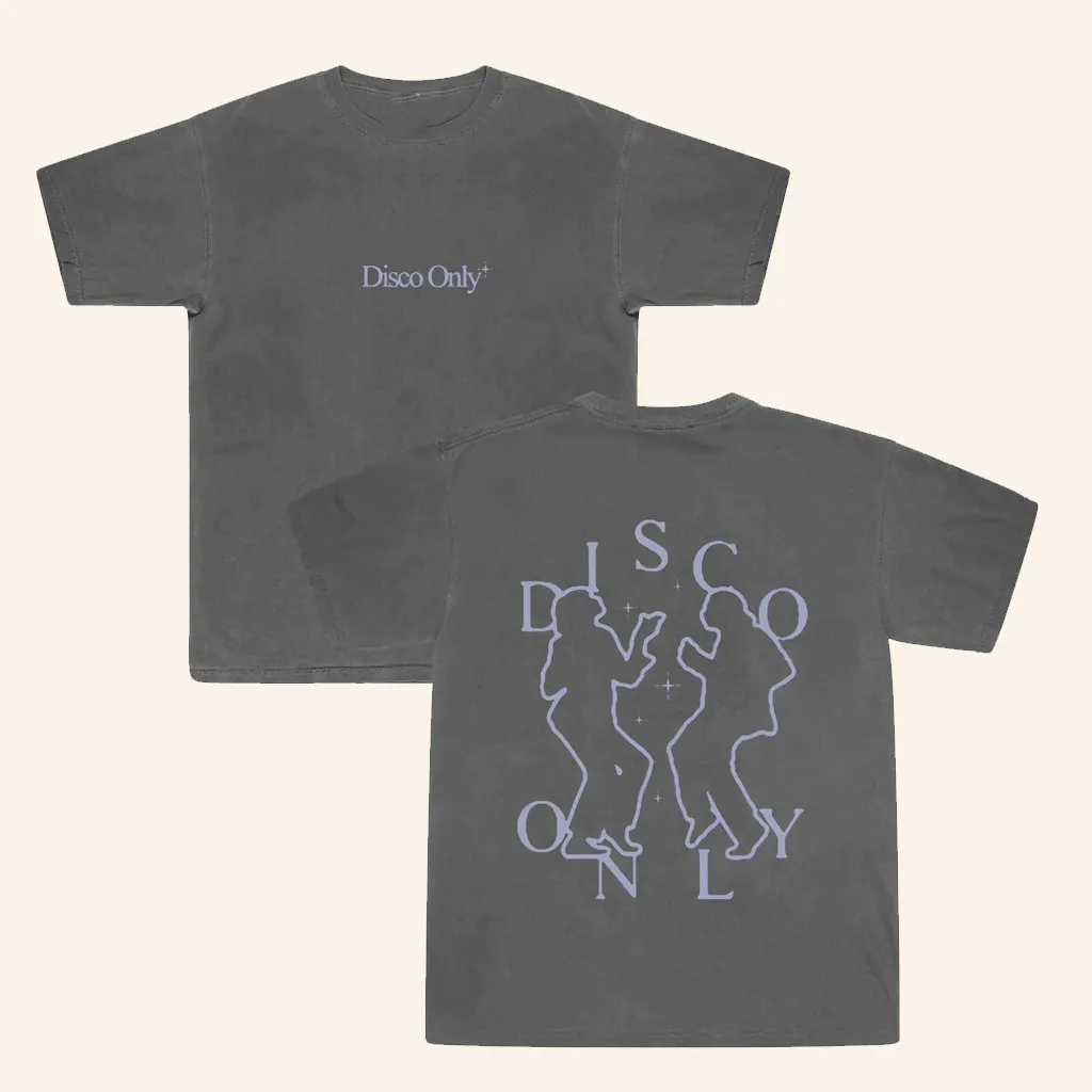 UNIK Clothing Merch Disco Only Dancing Together Vintage Washed TShirt Present For Husband