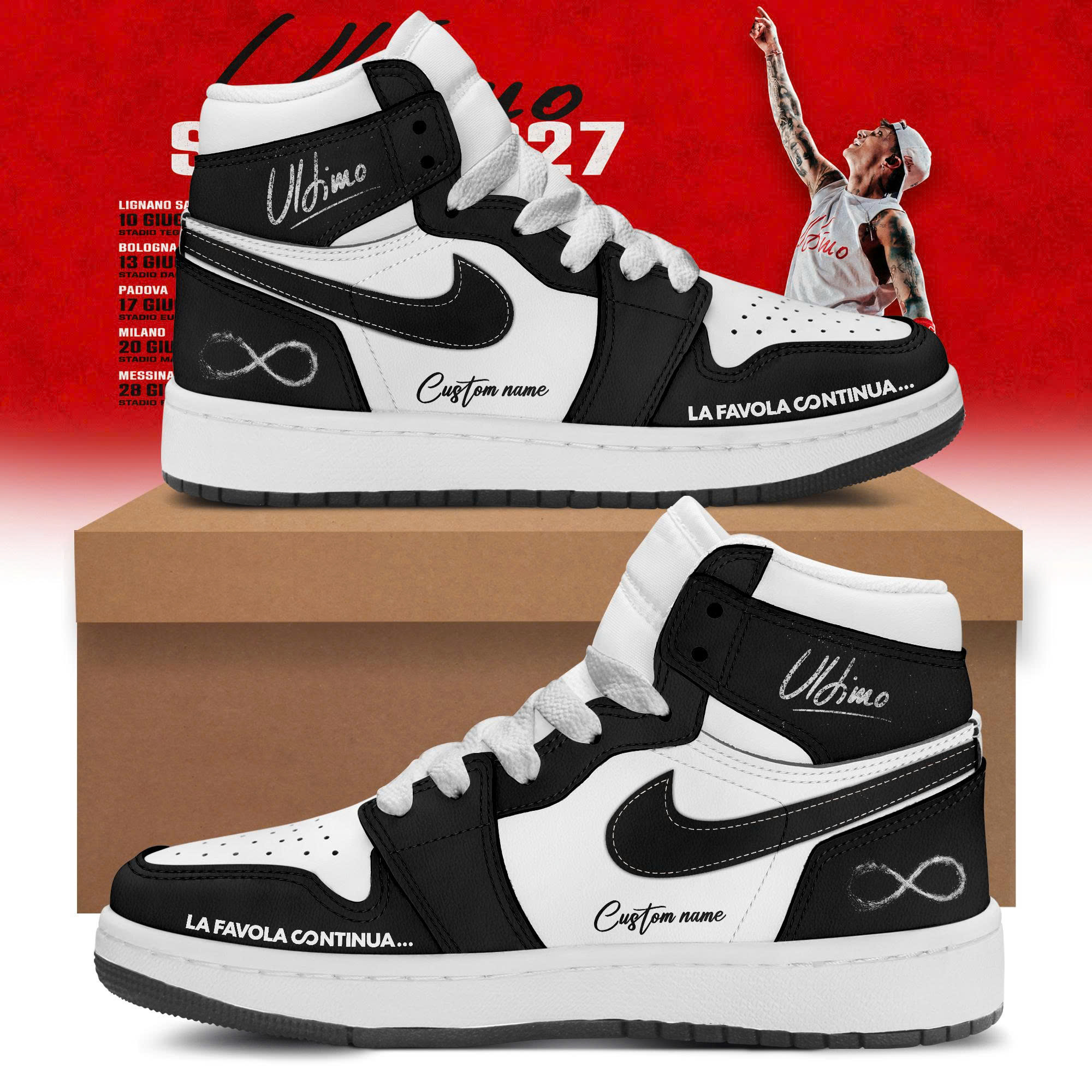 Ultimo STADI 2027 La Favola Continua Premium High Top Shoes