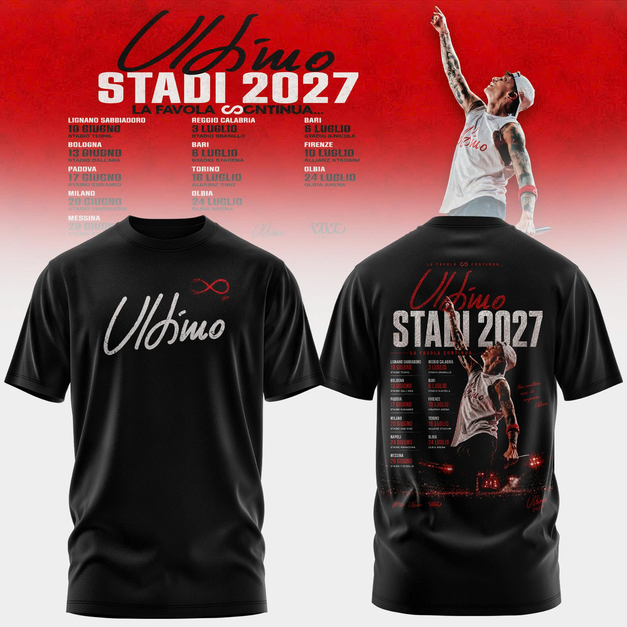 Ultimo Stadi 2027 Collector Edition Graphic T Shirt