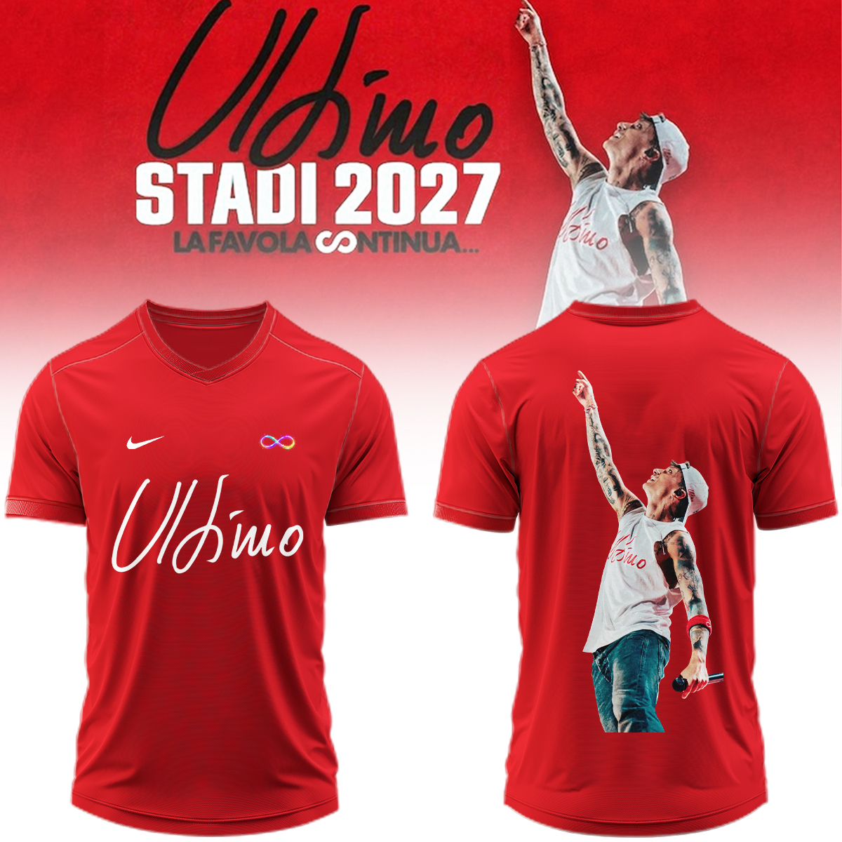 Ultimo Stadi 2027 La Favola Continua Baseball Jersey Performance Edition