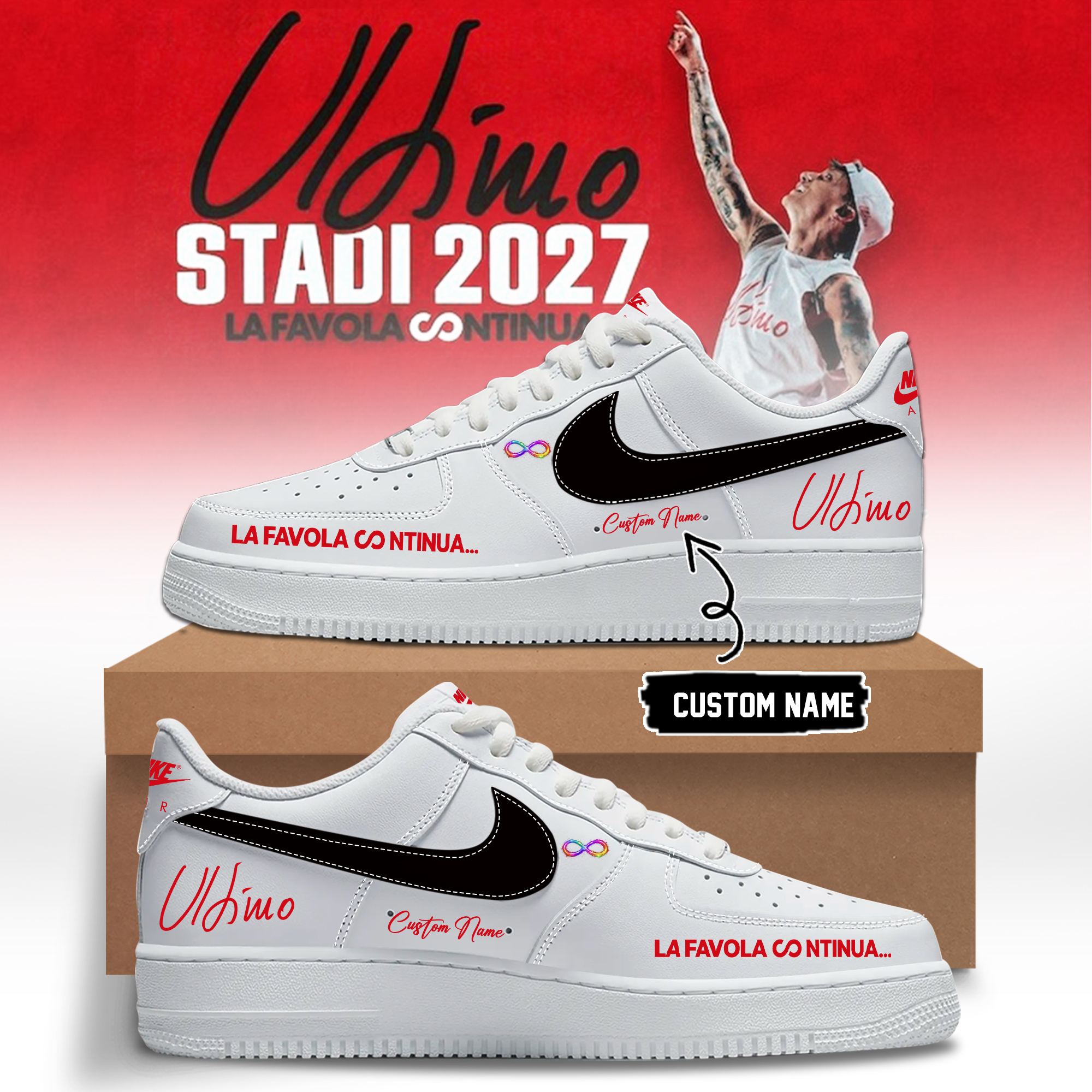 Ultimo Stadi 2027 La Favola Continua Casual Sneakers Classic Edition