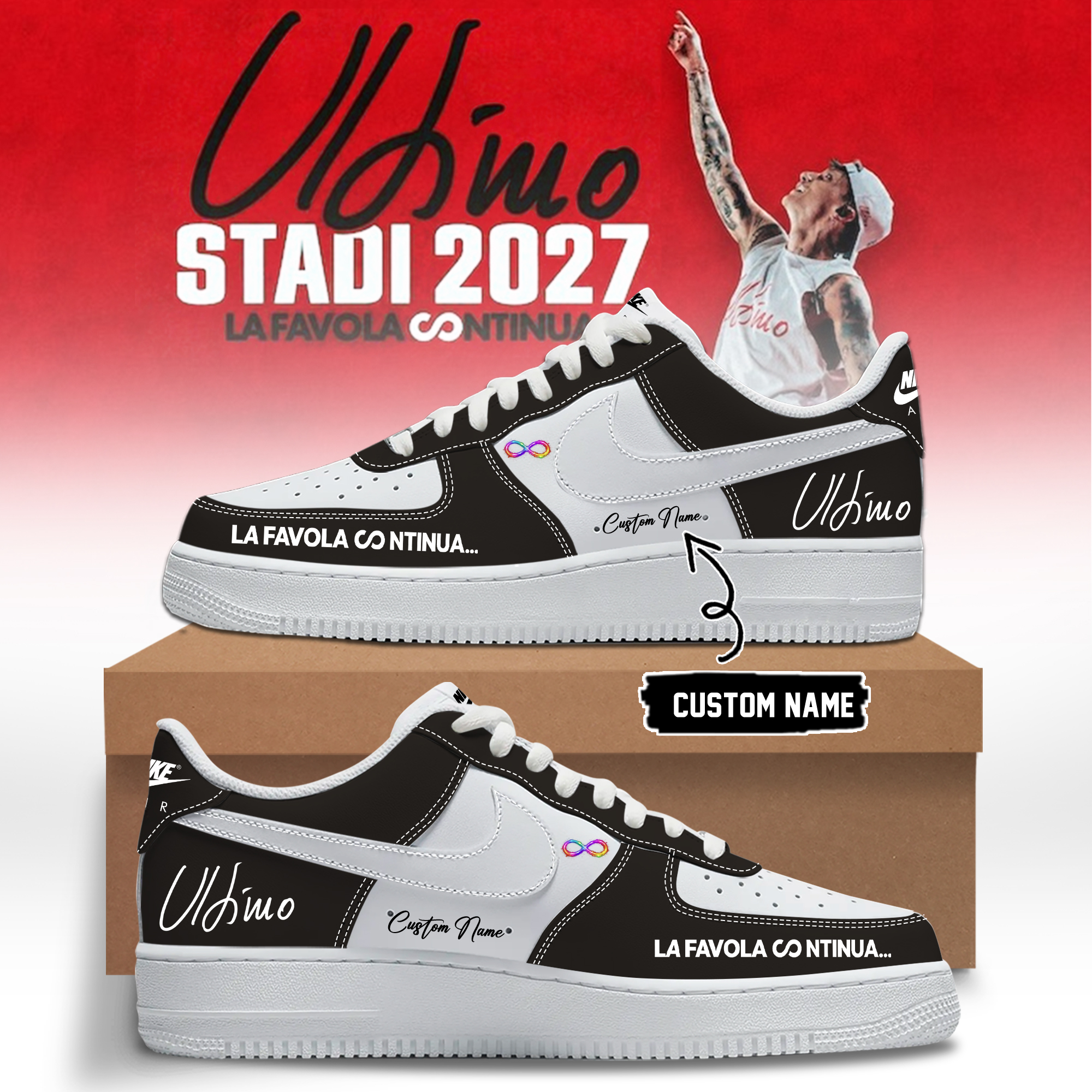Ultimo Stadi 2027 La Favola Continua Casual Sneakers Signature Edition