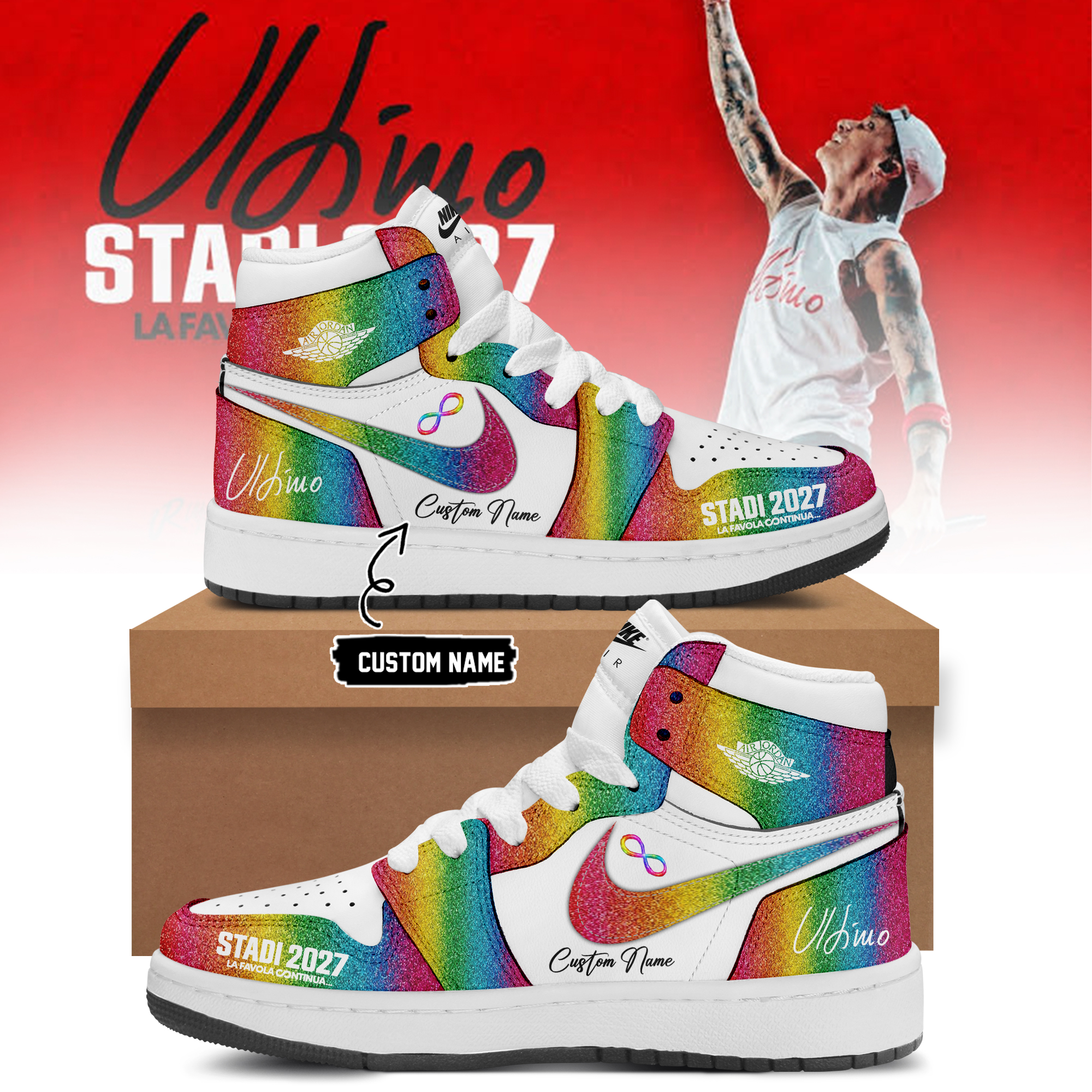 Ultimo Stadi 2027 La Favola Continua Exclusive Fan Sneakers
