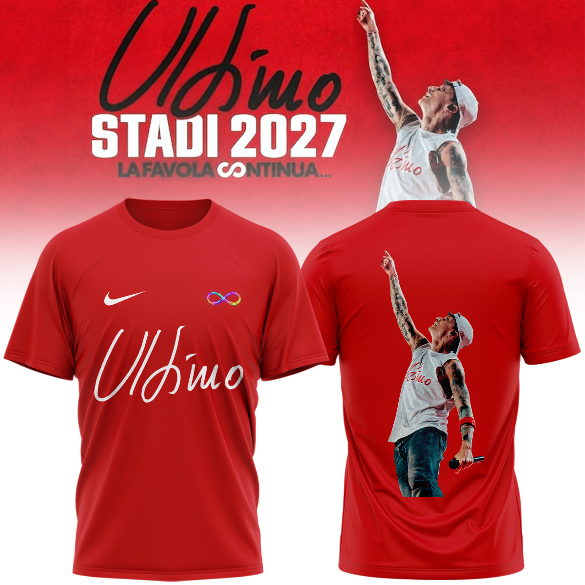Ultimo Stadi 2027 La Favola Continua Graphic T Shirt Signature Edition