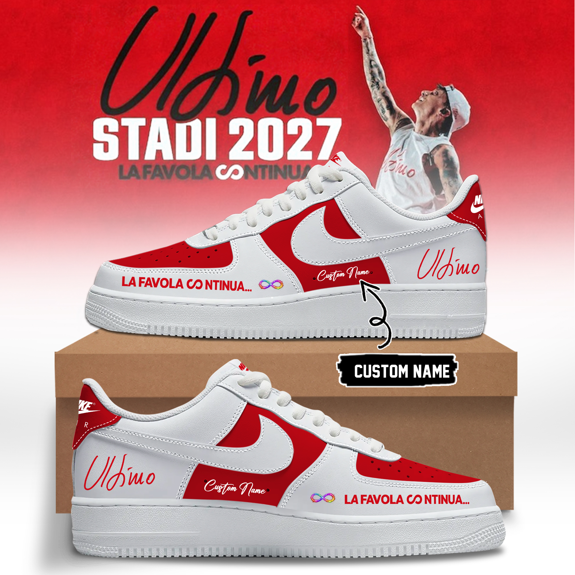 Ultimo Stadi 2027 La Favola Continua High Top Sneakers Classic Edition