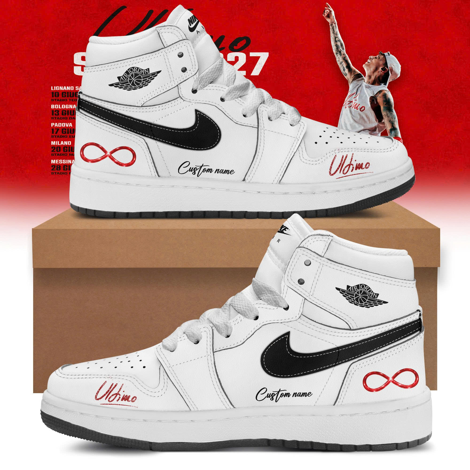 Ultimo Stadi 2027 La Favola Continua High Top Sneakers Collector Edition