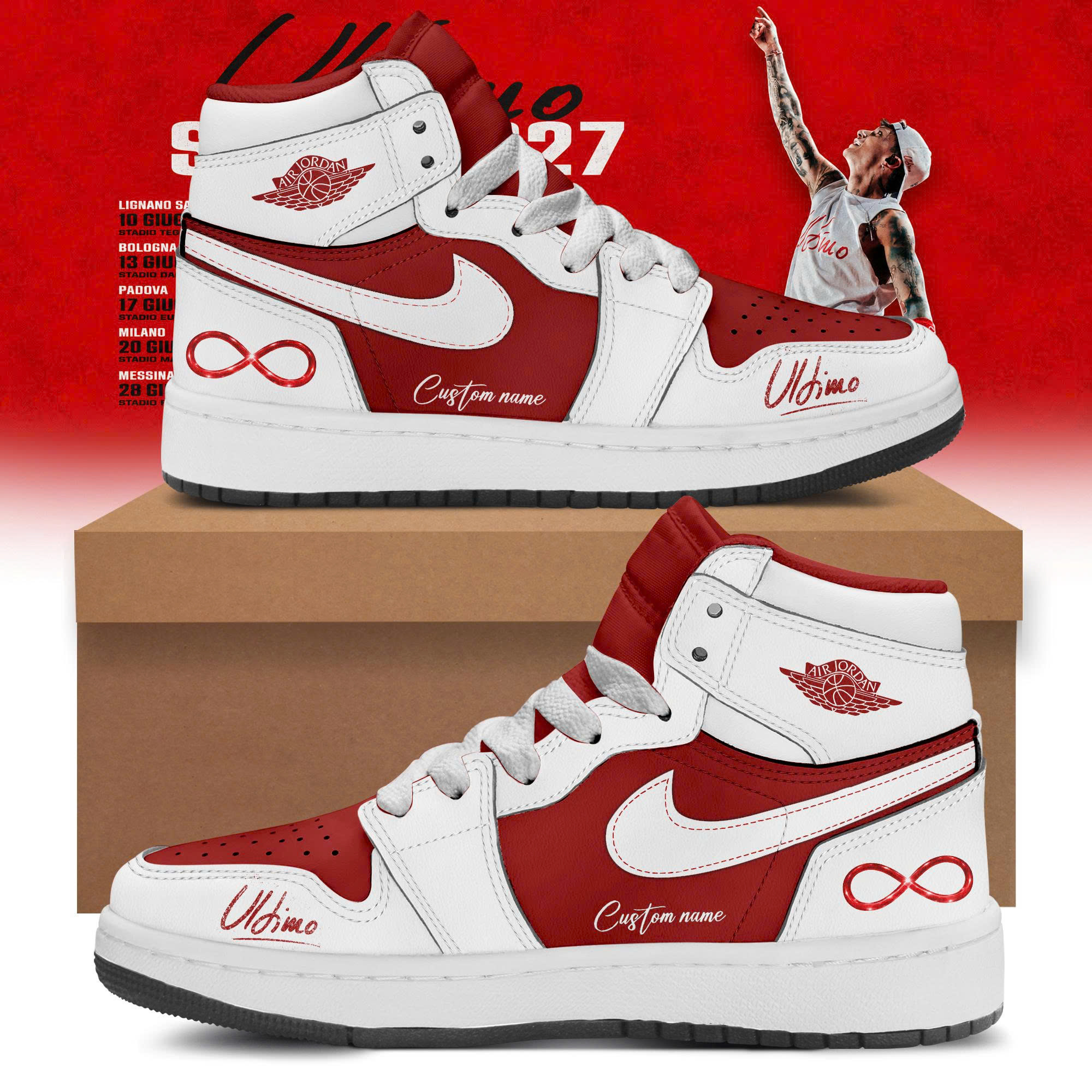 Ultimo Stadi 2027 La Favola Continua High Top Sneakers Premium Edition