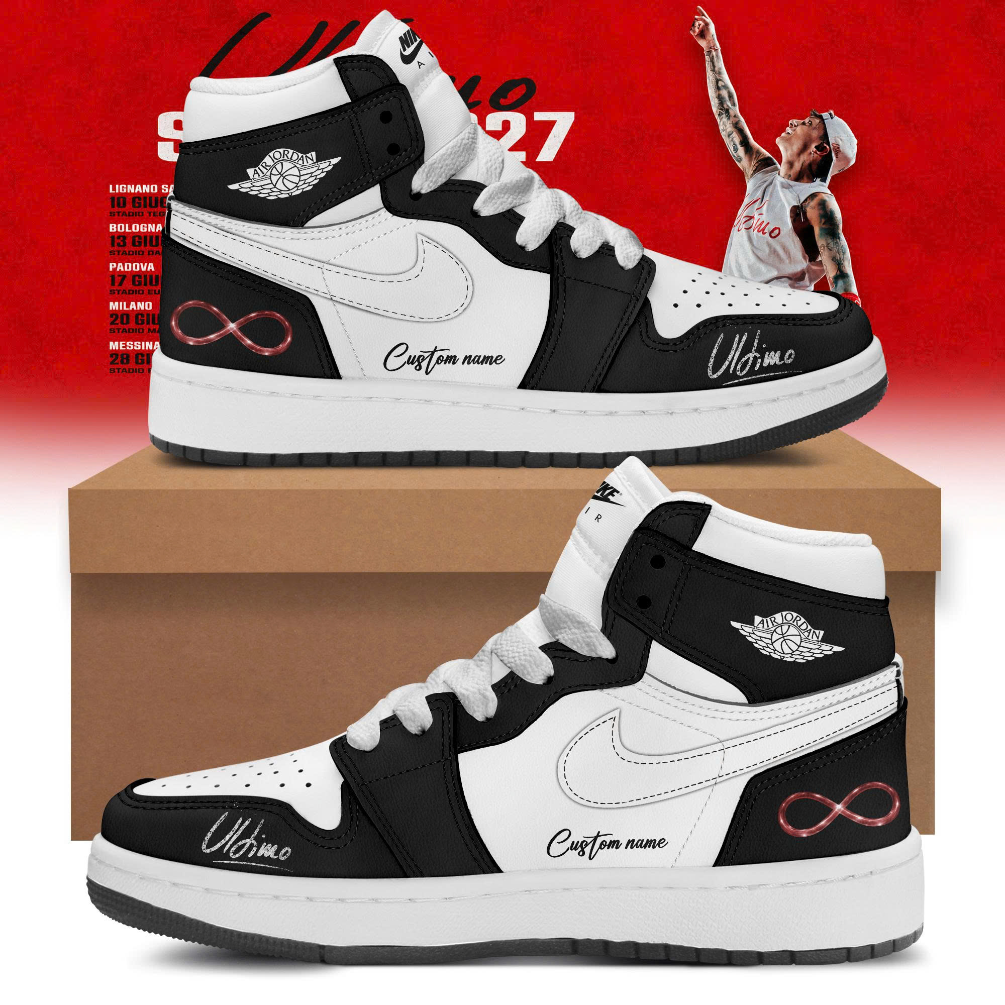 Ultimo Stadi 2027 La Favola Continua High Top Sneakers Signature Edition