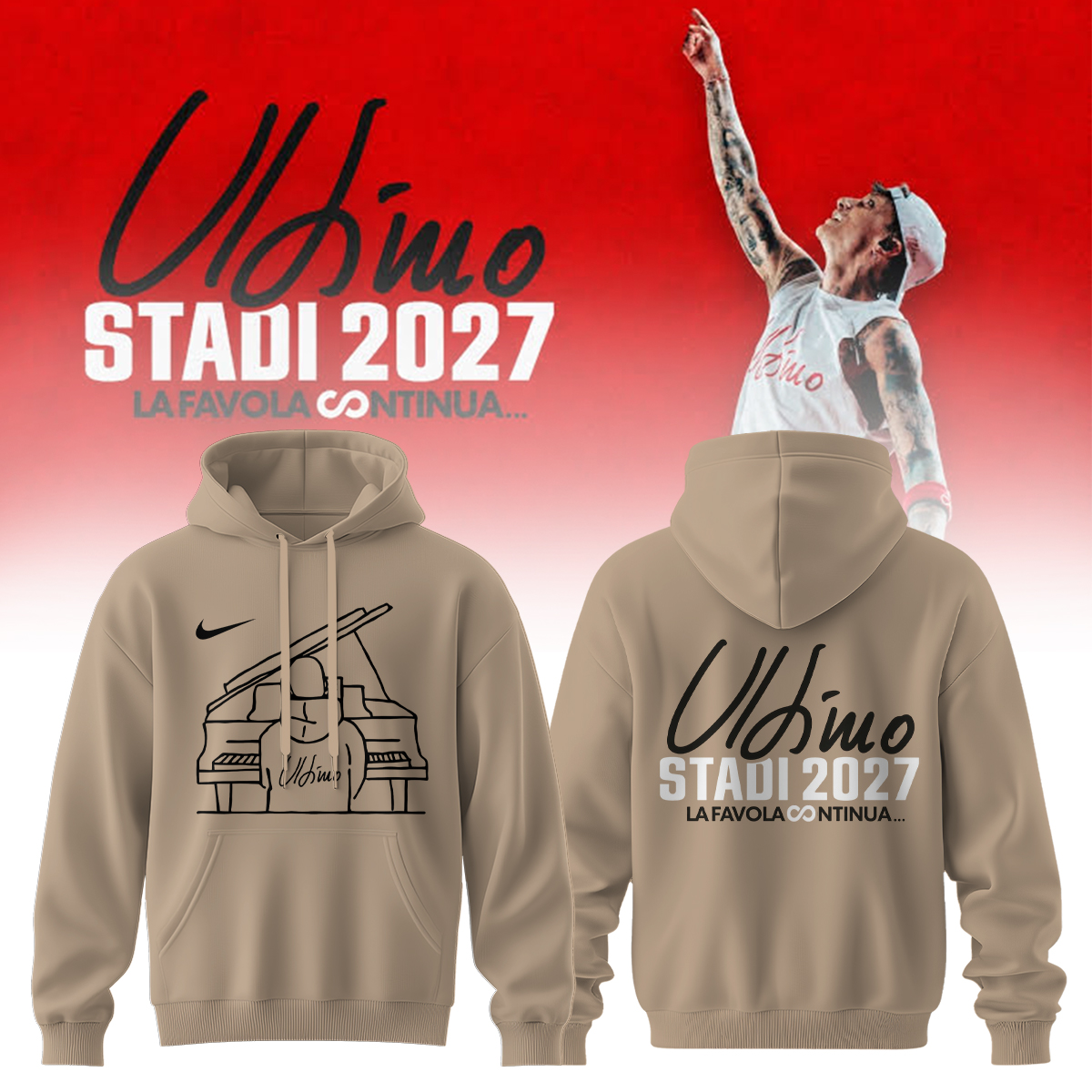 Ultimo Stadi 2027 La Favola Continua Limited Edition Signature Hoodie