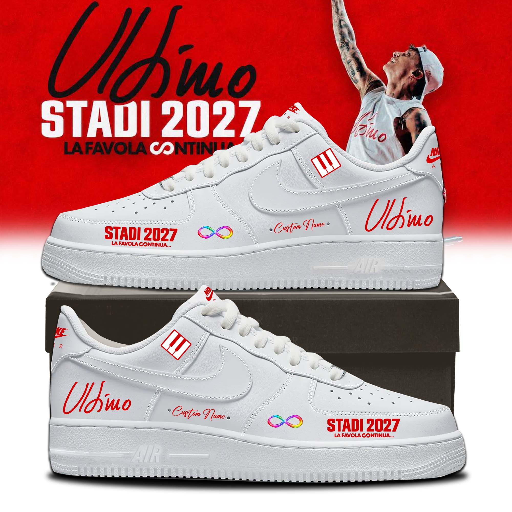 Ultimo Stadi 2027 La Favola Continua Official Tour Shoes