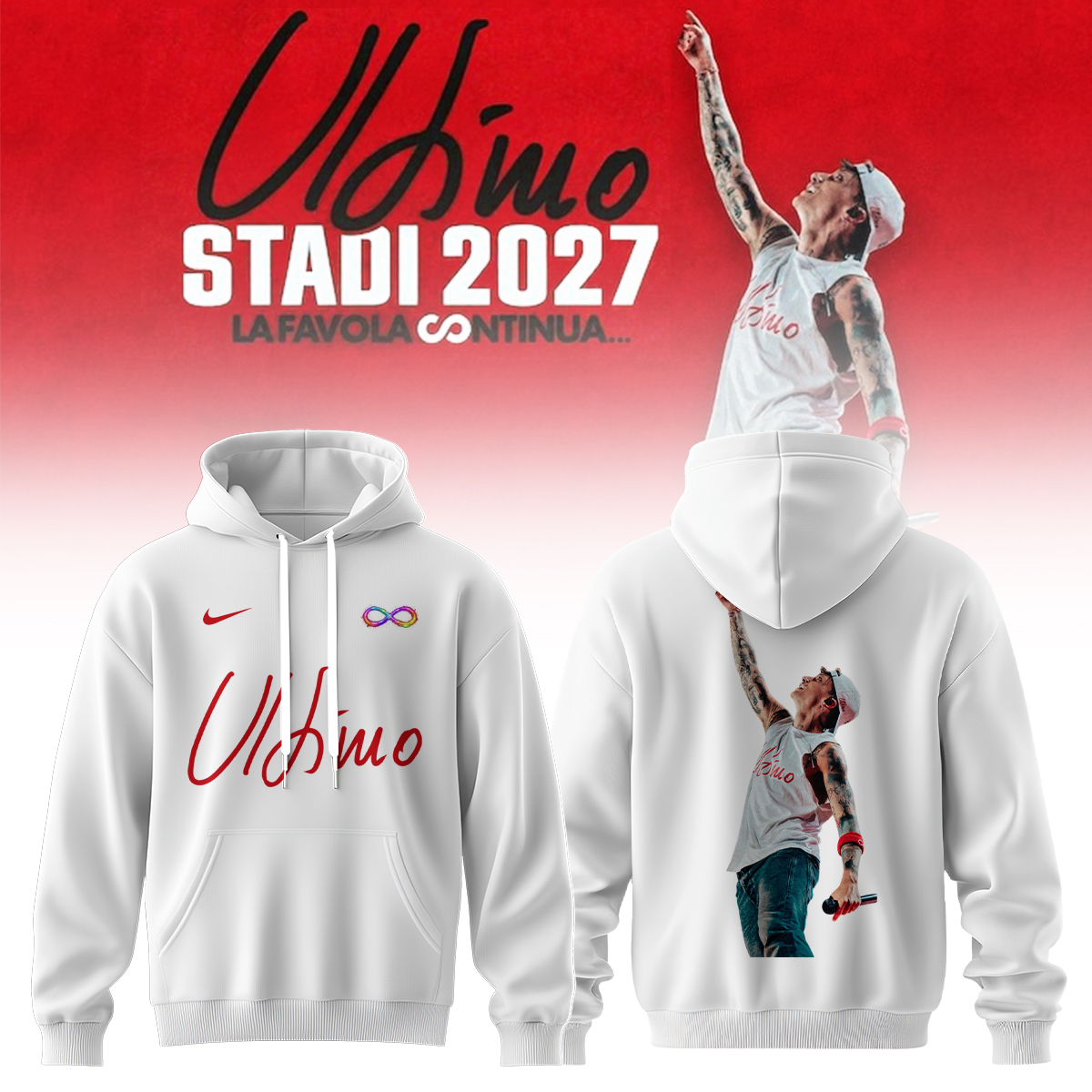 Ultimo Stadi 2027 La Favola Continua Pullover Hoodie Classic Edition