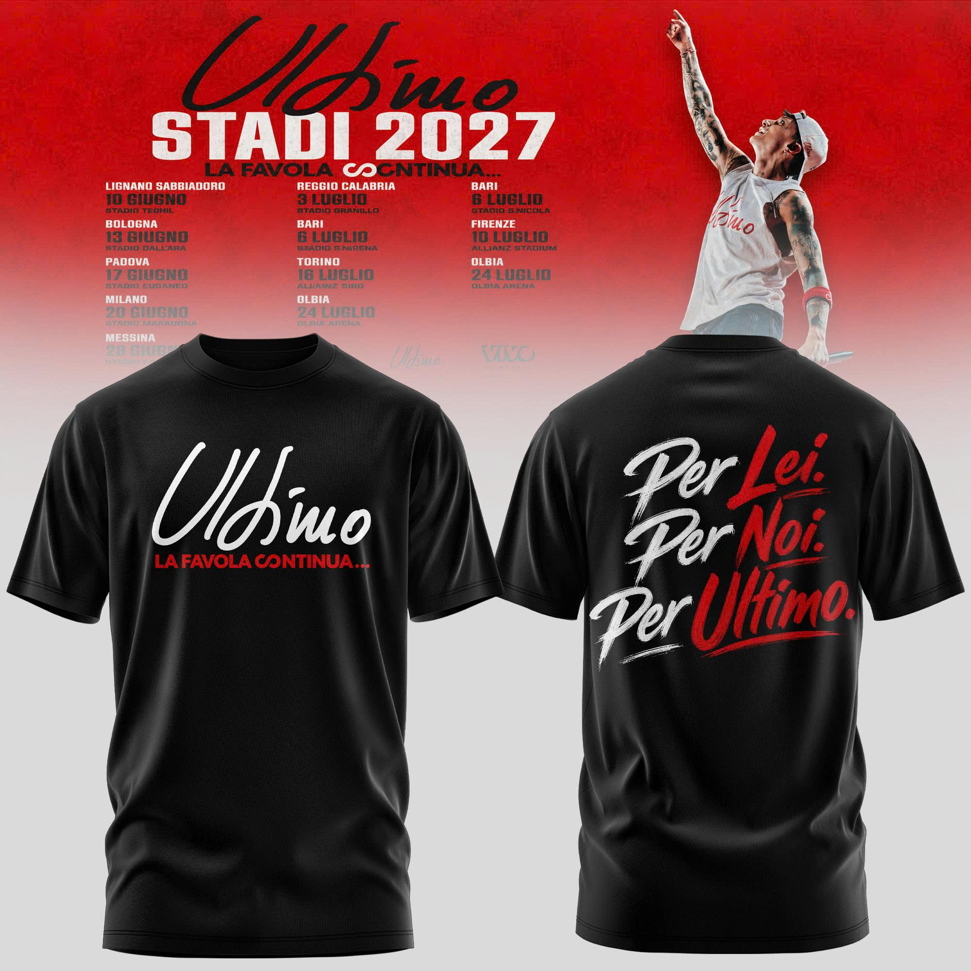 Ultimo Stadi 2027 Premium Fan Graphic T Shirt Collection Gifts For Fans