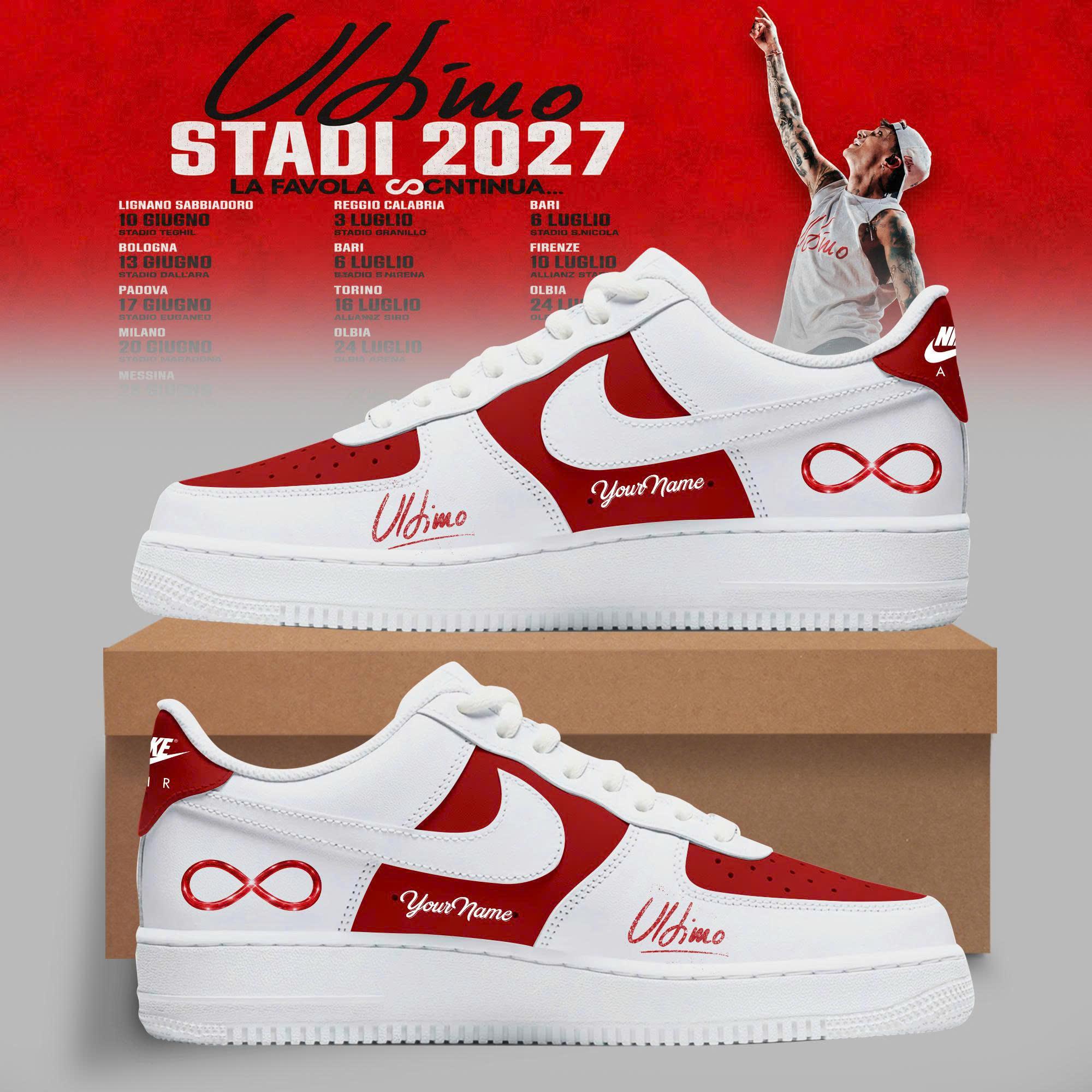 Ultimo Stadi 2027 Tour Edition Sneakers Collector Edition