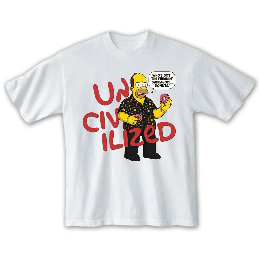 Uncivilized Merch Uncivilized Homey Soprano TShirt Gifts For Friends