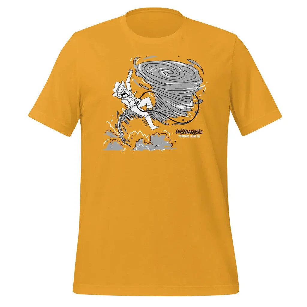 Unspeakable Merch Gold Tornado Hunter TShirt Gifts For Besties