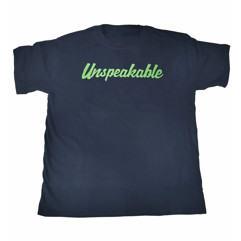 Unspeakable Merch Navy TShirt Gifts For Father