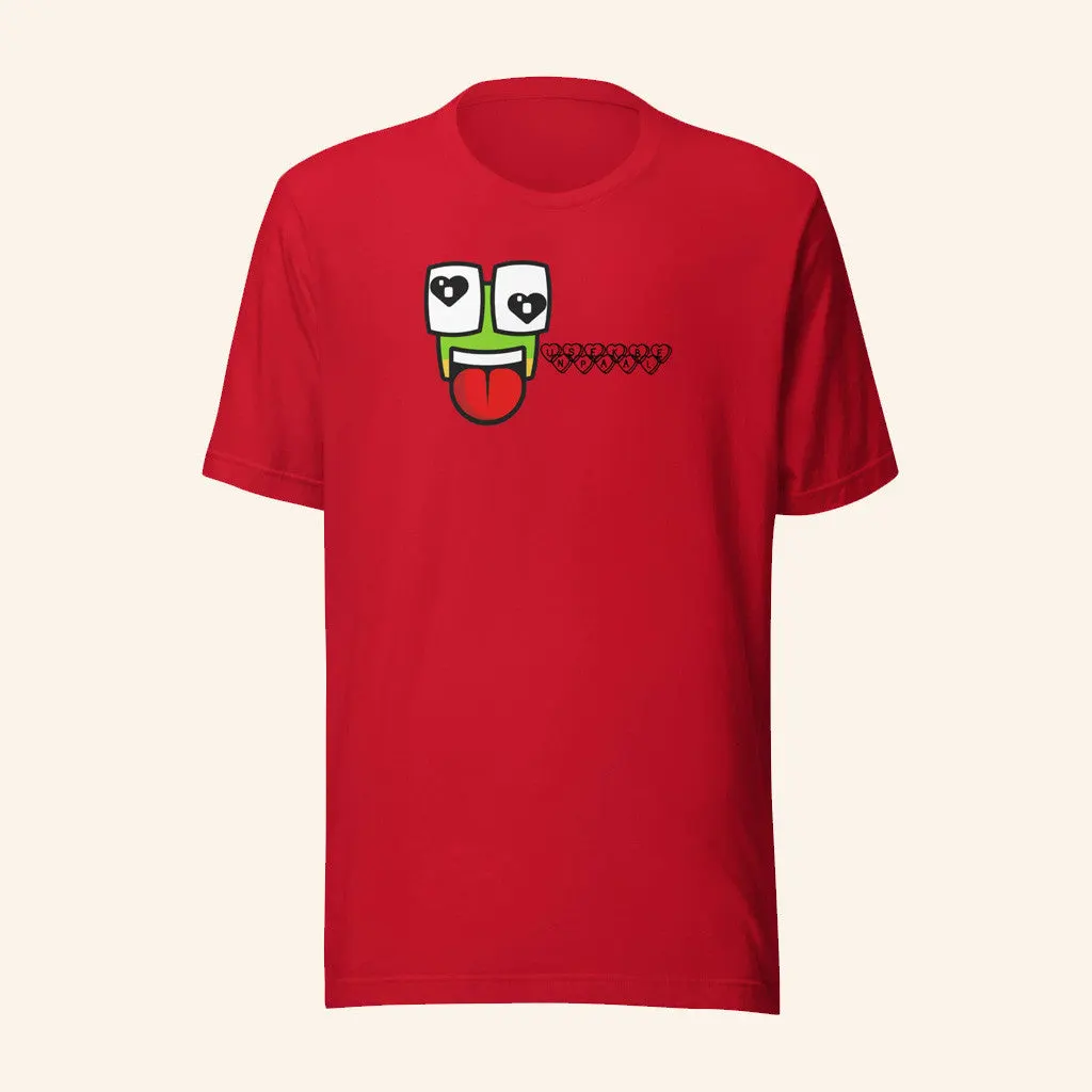 Unspeakable Merch Red Candy Heart TShirt Gifts For Friends