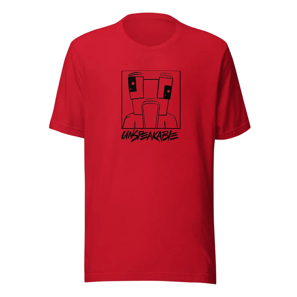 Unspeakable Merch Red Icon TShirt Gift Ideas For Friends