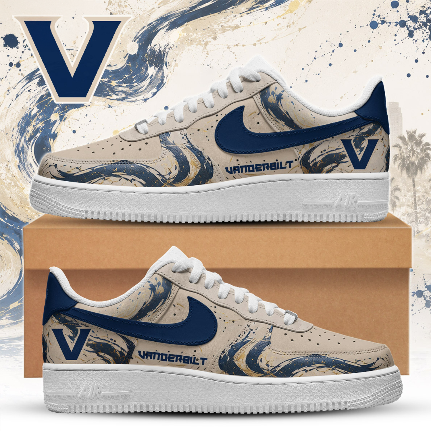 Vanderbilt Commodores Royal Legacy 2026 Limited Edition Sneakers
