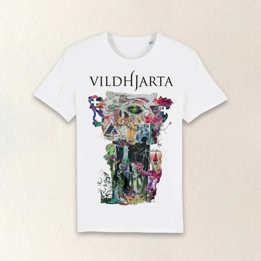 Vildhjarta Merch Vildhjarta Ylva TShirt White Gifts For Band Fans Vintage Hoodie Gift for Men