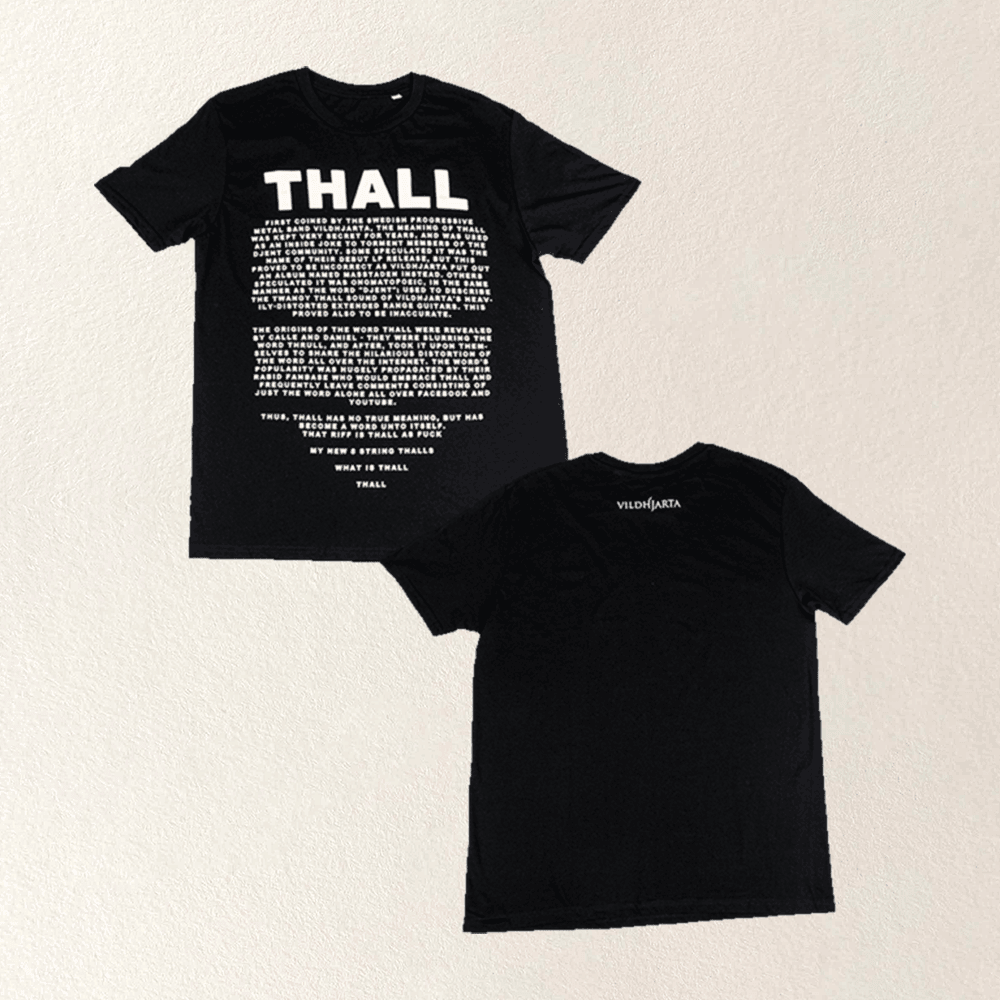Vildhjarta Merch What Is Thall Vildhjarta Black TShirt Gifts For Band Fans