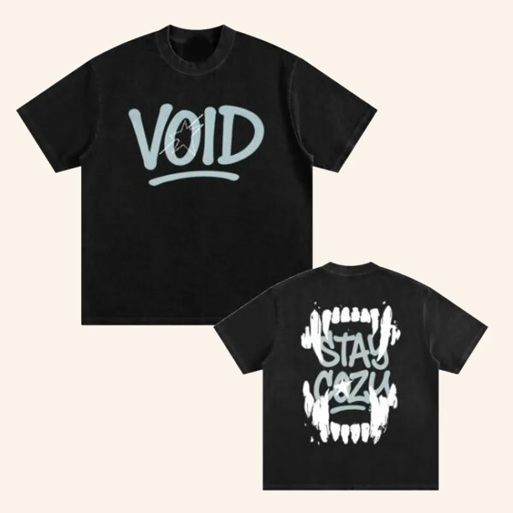 Void By Cozy Merch Void Stay Cozy Blue And Black TShirt Christmas Ideas For Boyfriend