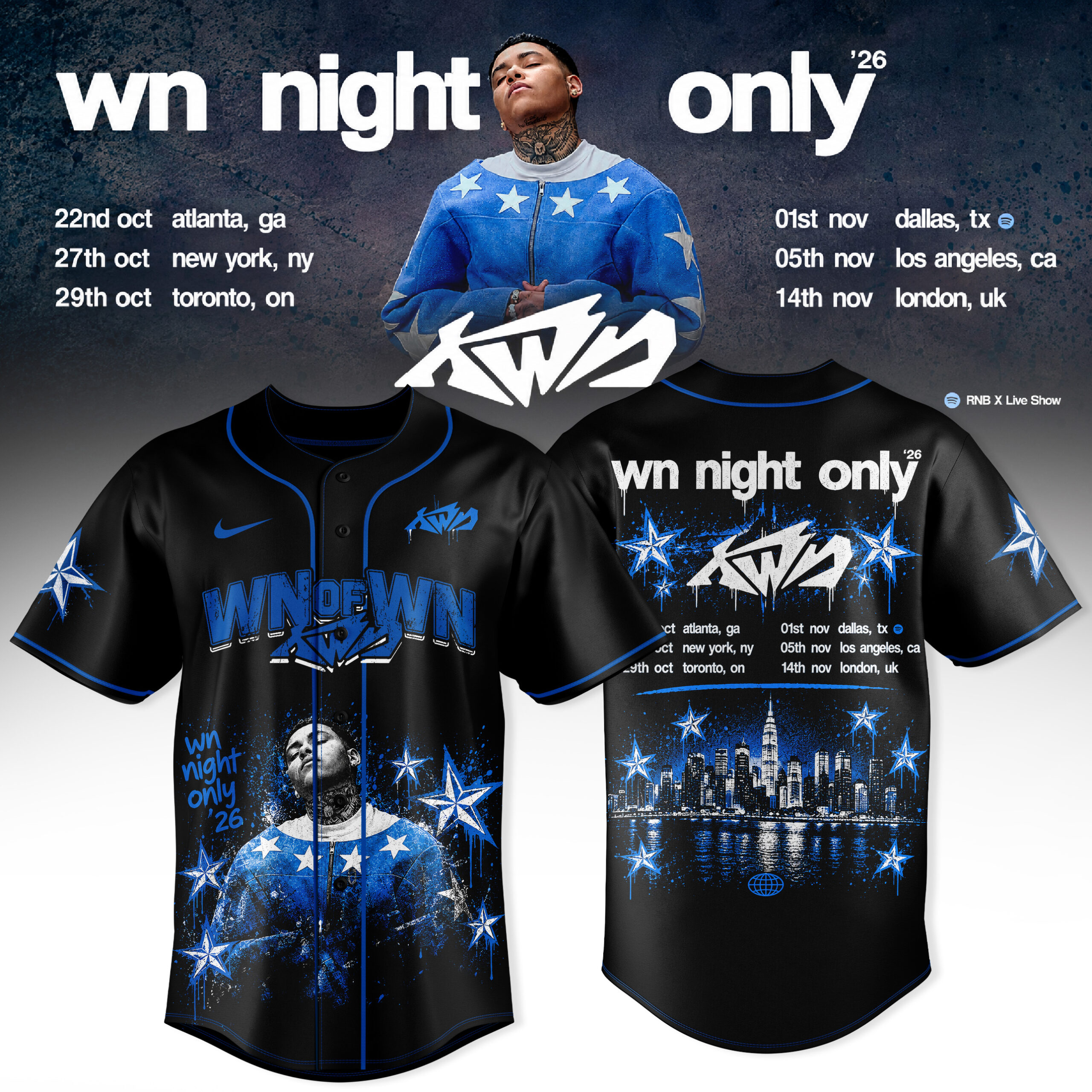 WN Night Only 26 Edition Jersey 2026 Collection Fan Wear 2 - Unicasport WN Night Only 26 Edition Jersey 2026 Collection Fan Wear