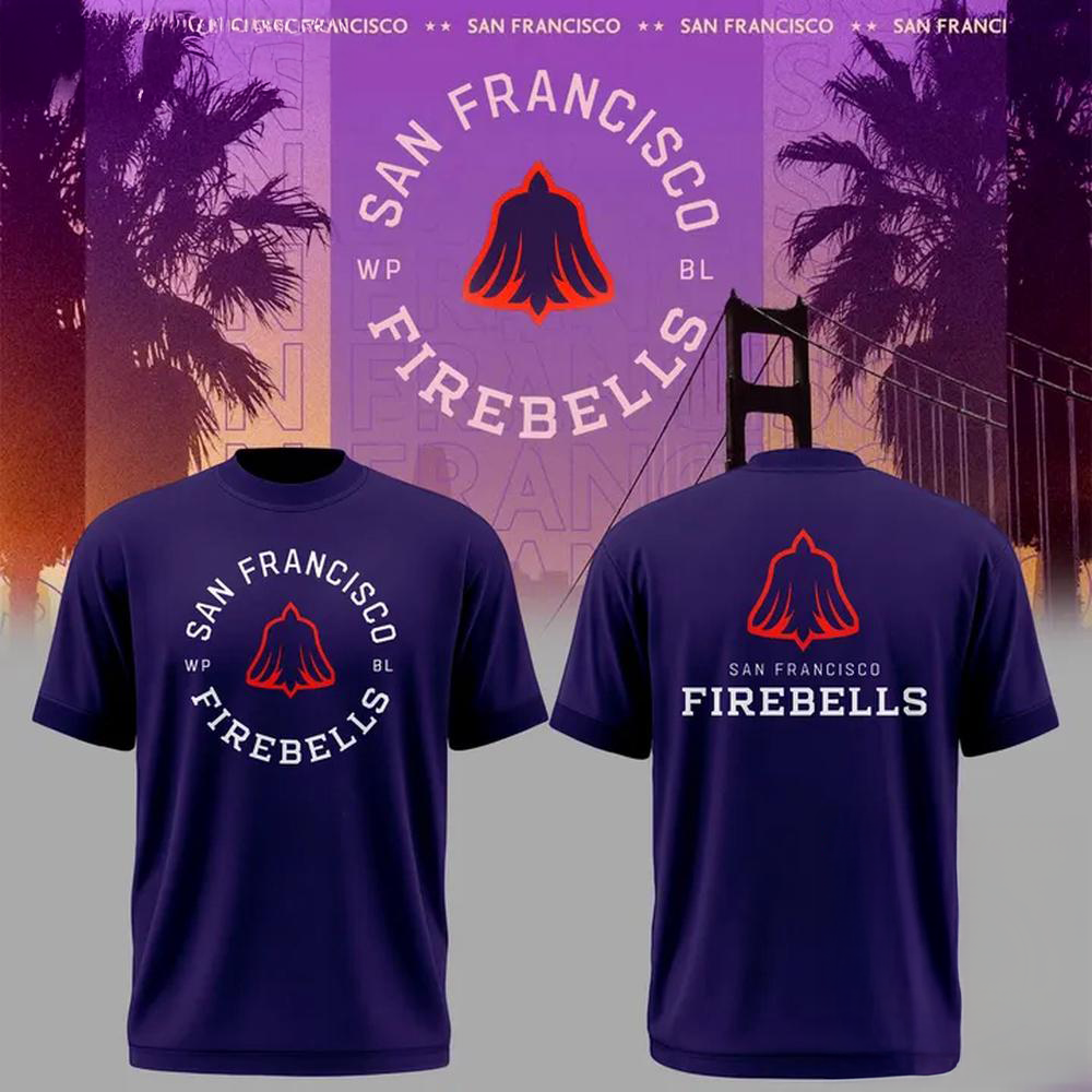 WPBL San Francisco Firebells New Uniform 2026 Graphic T Shirt