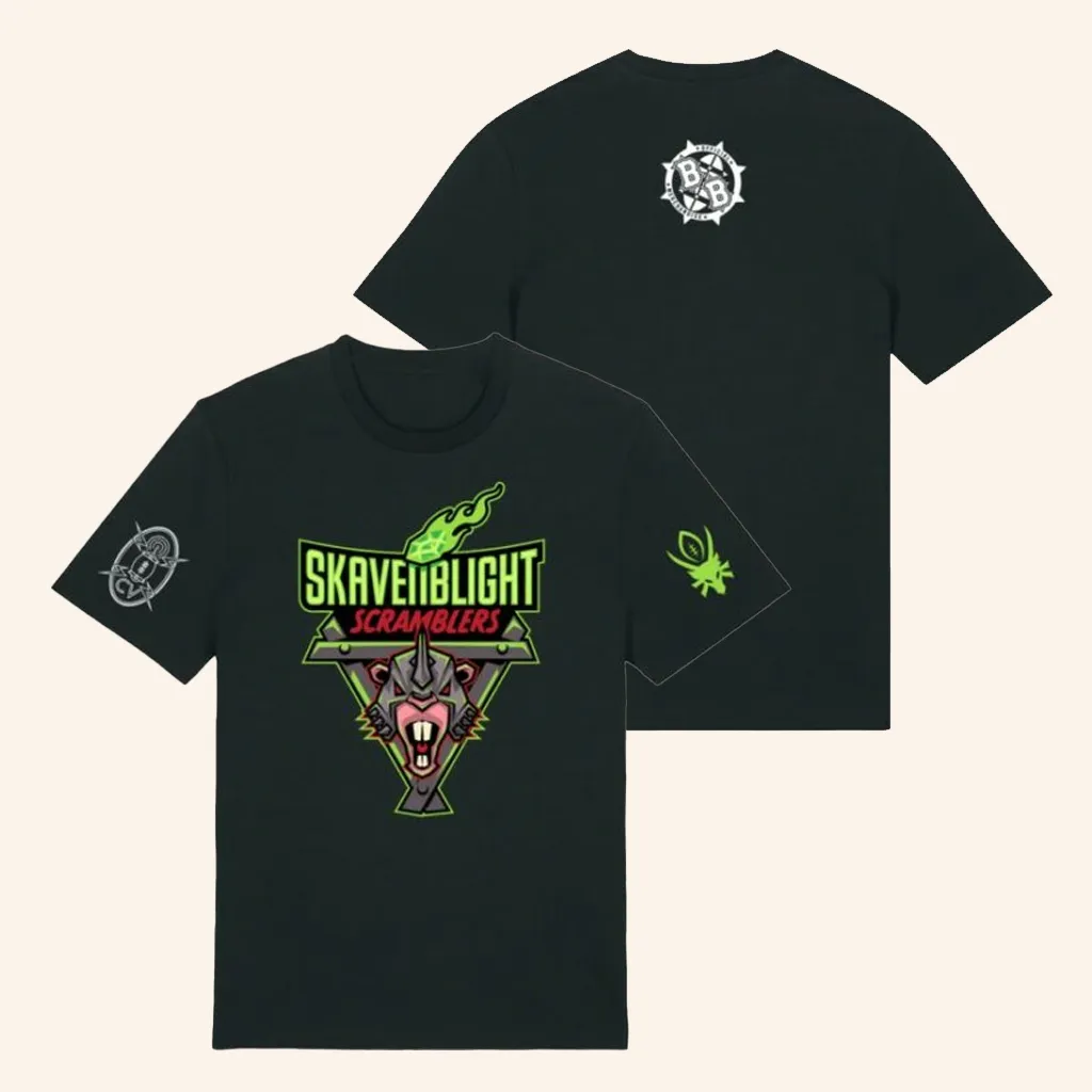 Warhammer Merch Skavenblight Scramblers Team TShirt Presents For Boyfriend