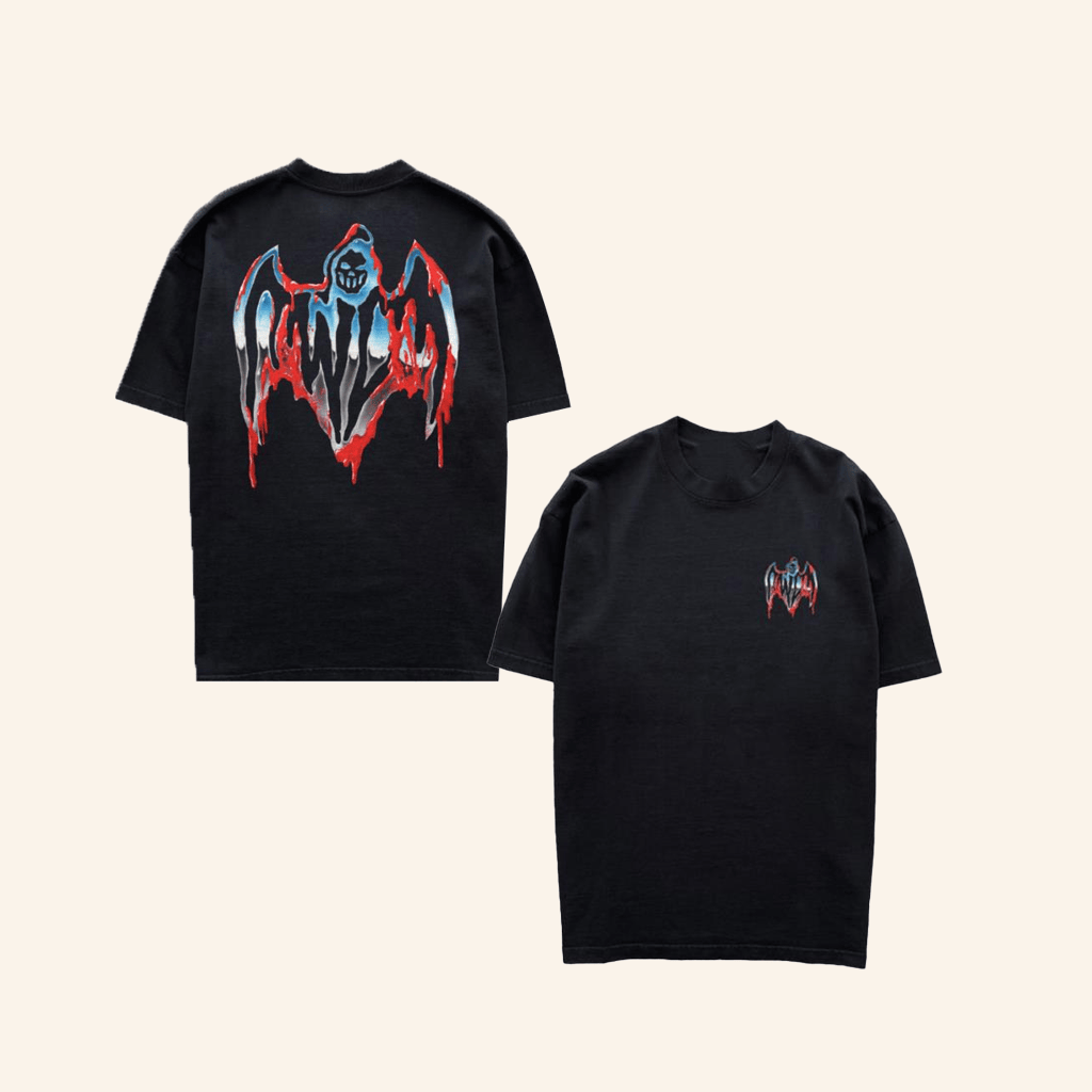 Warren Lotas Merch Samurai Bat Reaper Black TShirt Gift Ideas For Dad